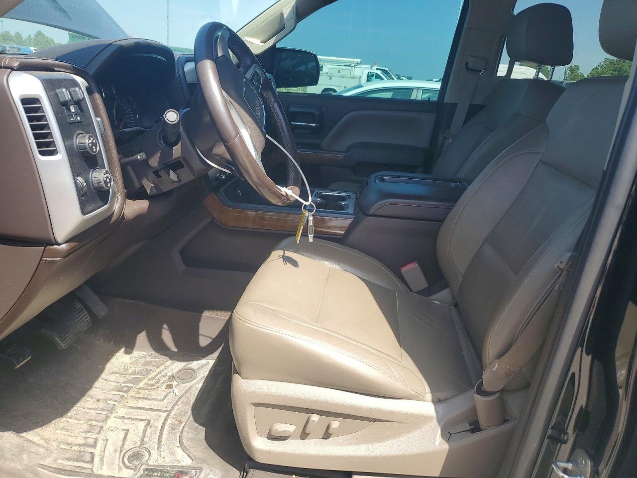 2014 Gmc Sierra K1500 Slt Black vin: 3GTU2VEC6EG241494