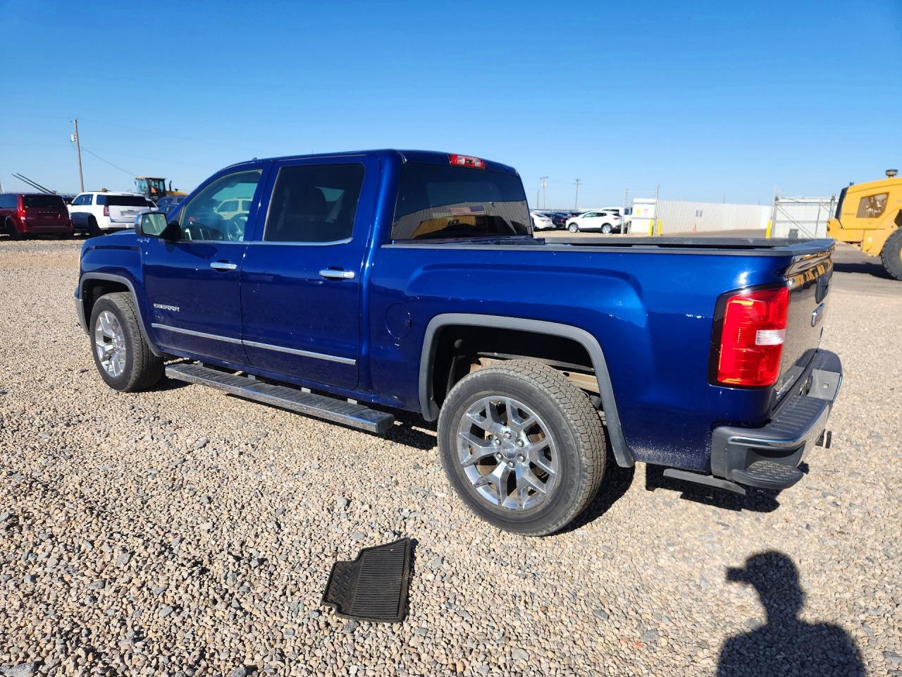 2014 Gmc Sierra K1500 Slt Синий vin: 3GTU2VEC6EG348352