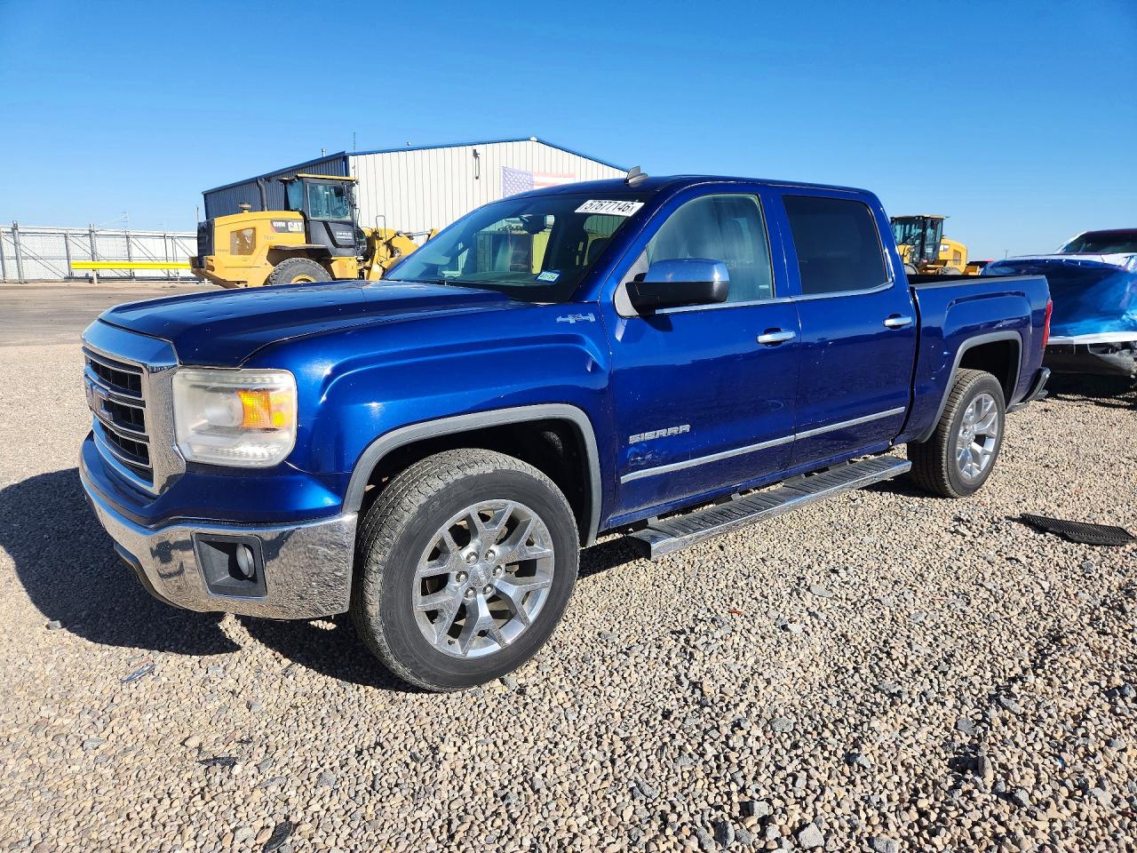2014 Gmc Sierra K1500 Slt Синий vin: 3GTU2VEC6EG348352