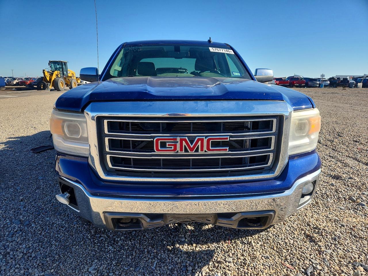 2014 Gmc Sierra K1500 Slt Синий vin: 3GTU2VEC6EG348352