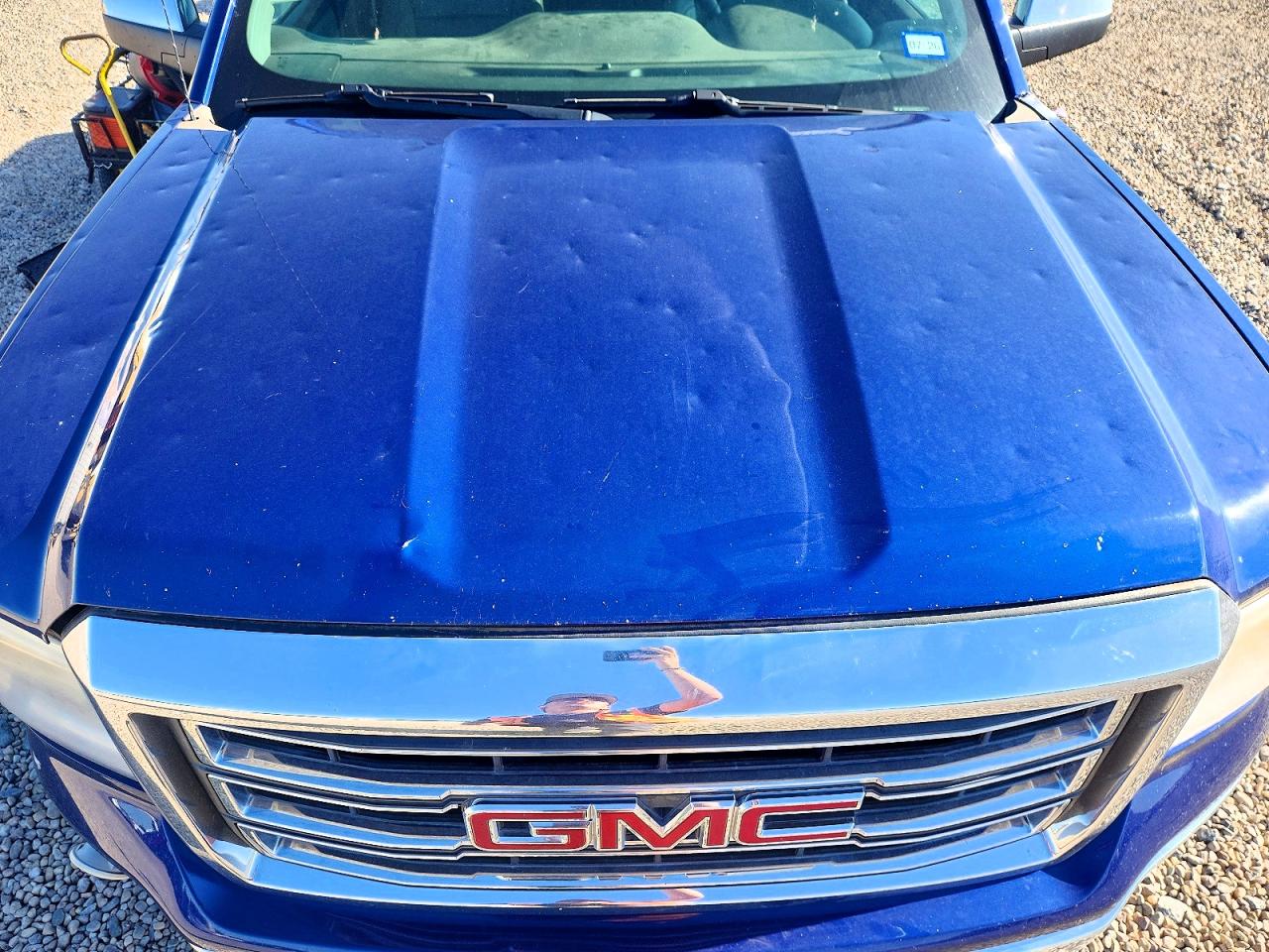 2014 Gmc Sierra K1500 Slt Синий vin: 3GTU2VEC6EG348352