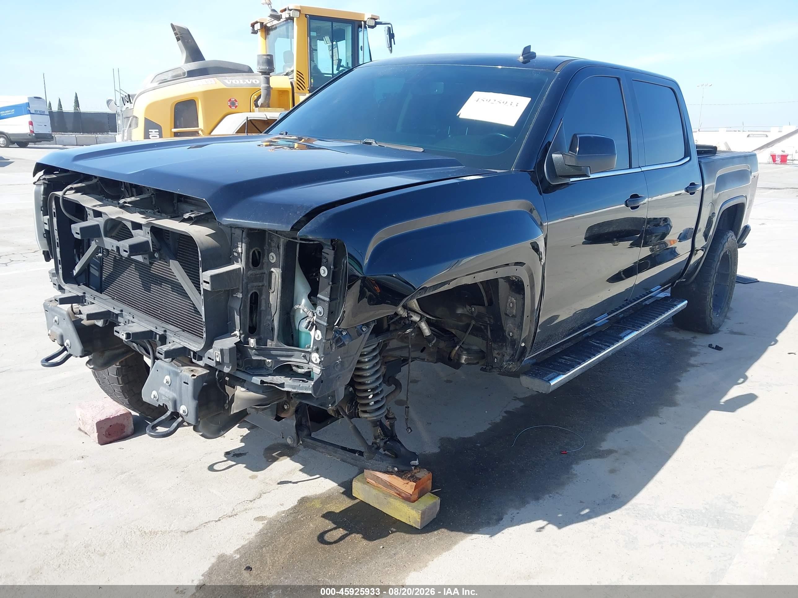2014 Gmc Sierra 1500 Slt Black vin: 3GTU2VEC6EG418576