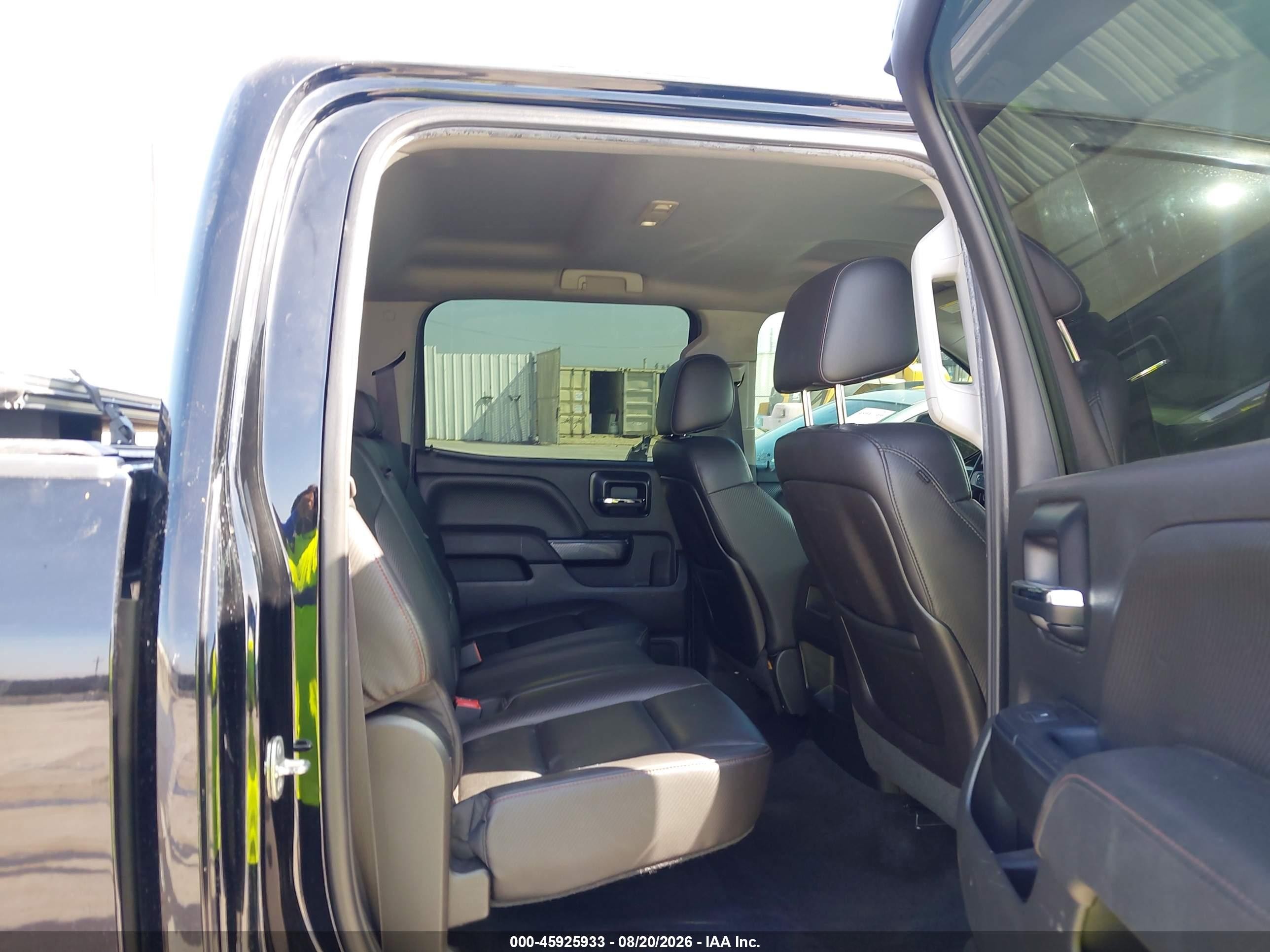 2014 Gmc Sierra 1500 Slt Black vin: 3GTU2VEC6EG418576