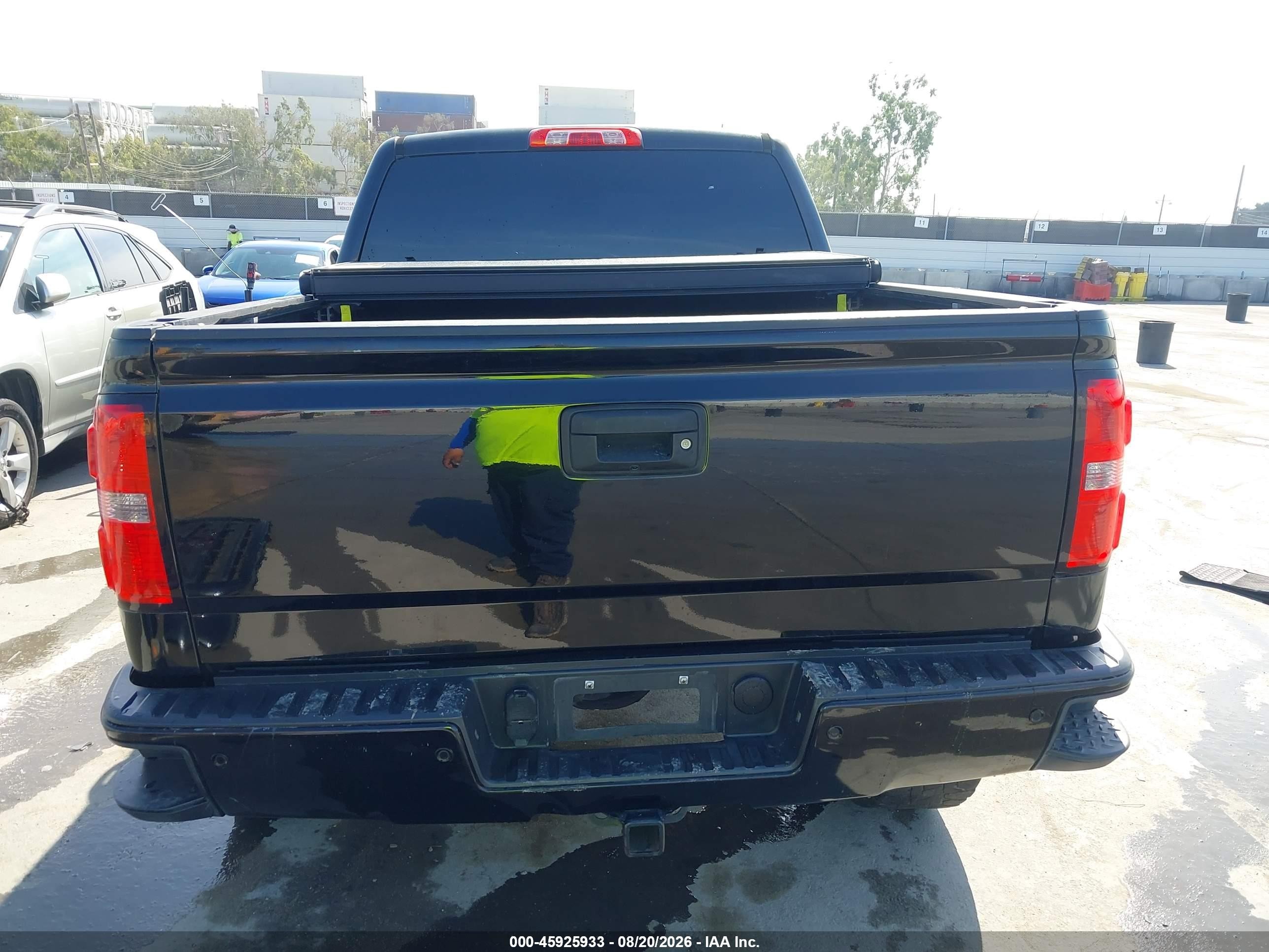 2014 Gmc Sierra 1500 Slt Black vin: 3GTU2VEC6EG418576