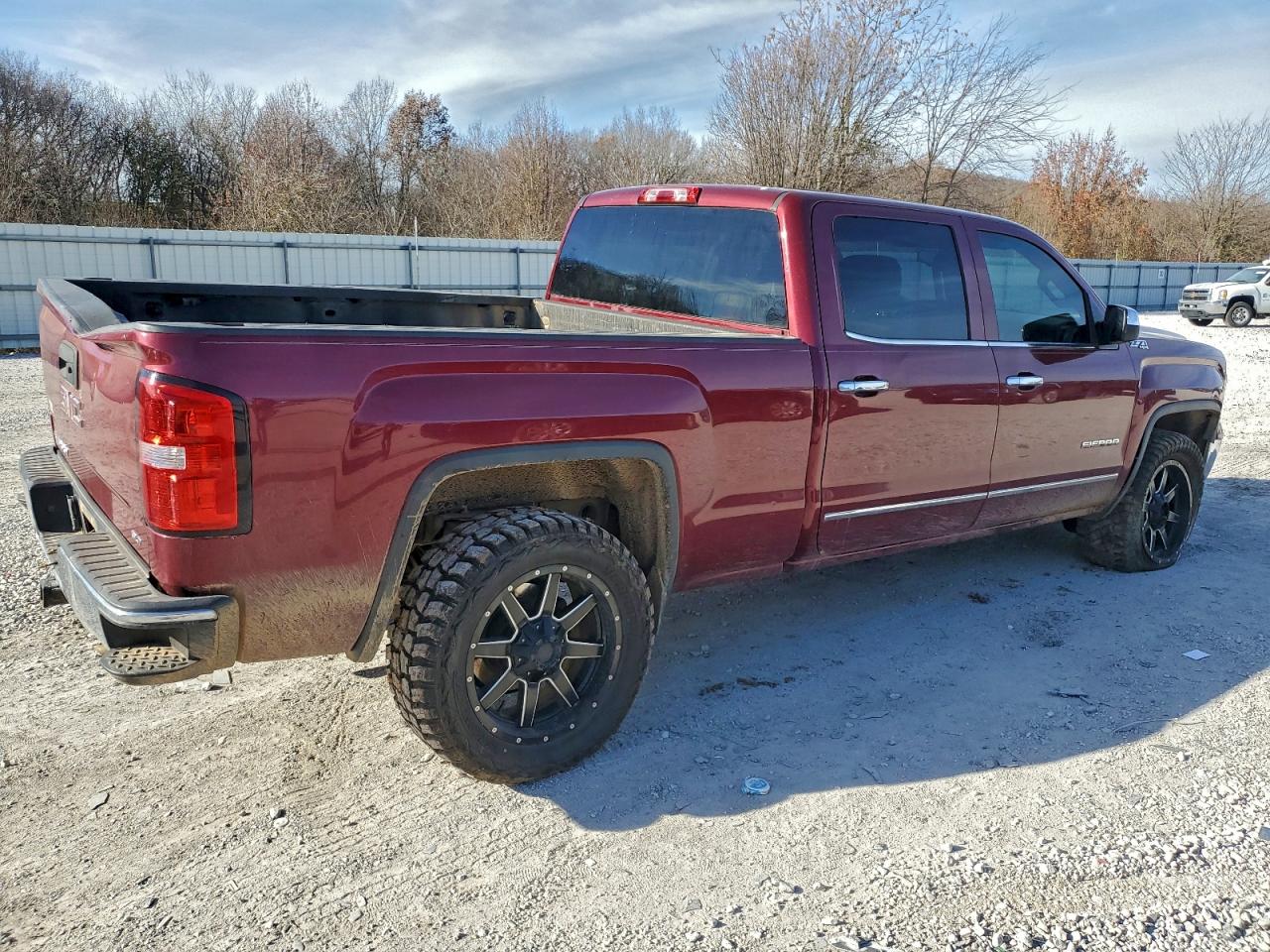 2014 Gmc Sierra K1500 Slt Maroon vin: 3GTU2VEC6EG450184