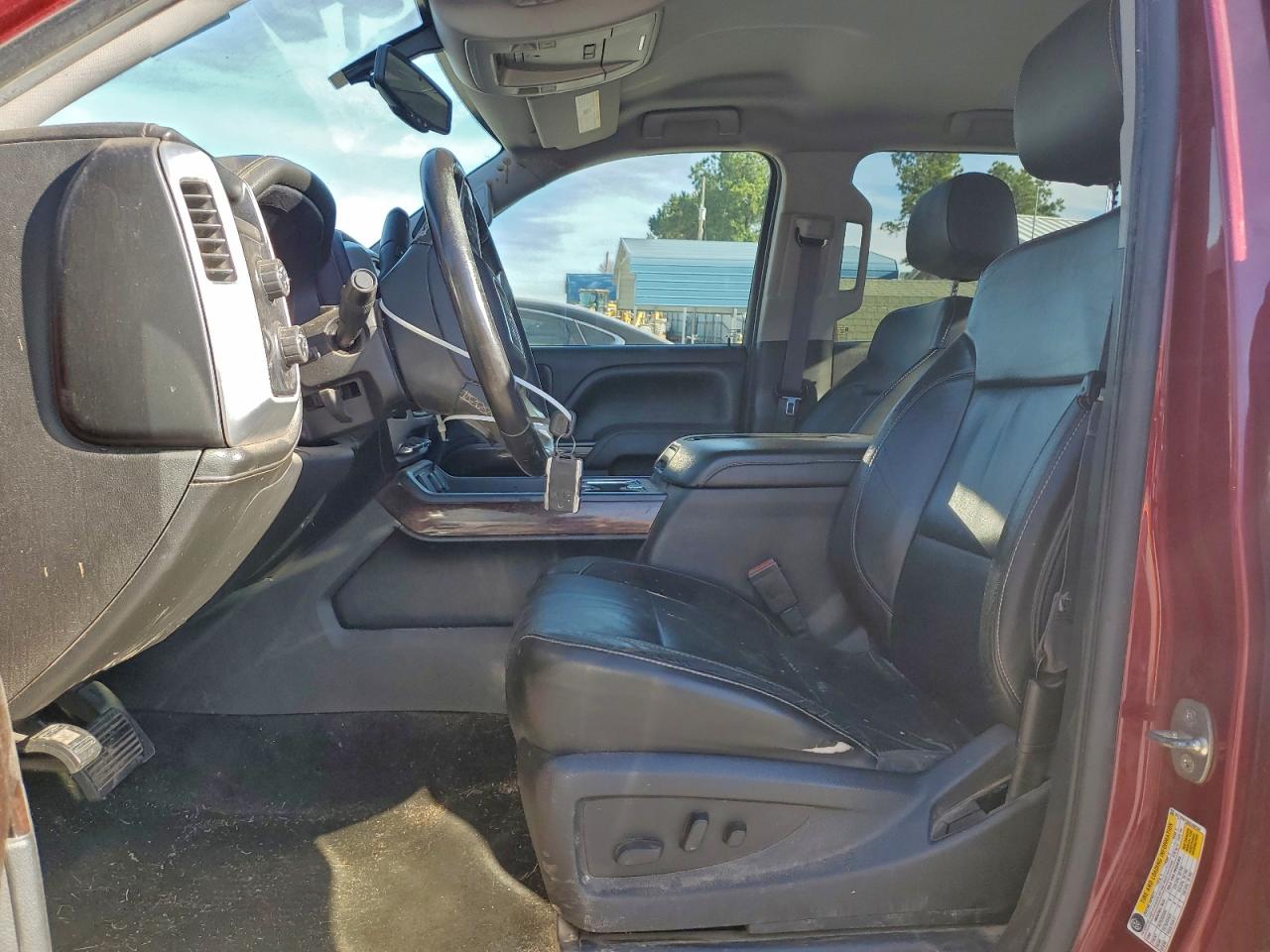 2014 Gmc Sierra K1500 Slt Maroon vin: 3GTU2VEC6EG450184
