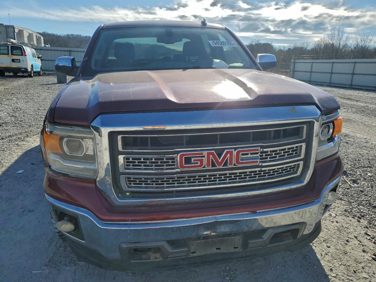 2014 Gmc Sierra K1500 Slt Maroon vin: 3GTU2VEC6EG450184