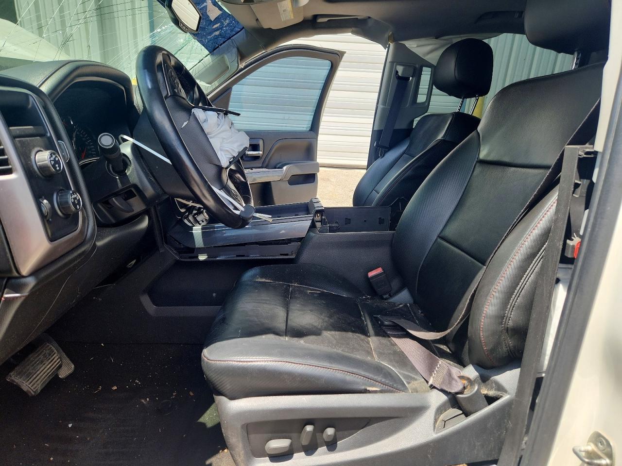 2014 Gmc Sierra K1500 Slt White vin: 3GTU2VEC6EG453795