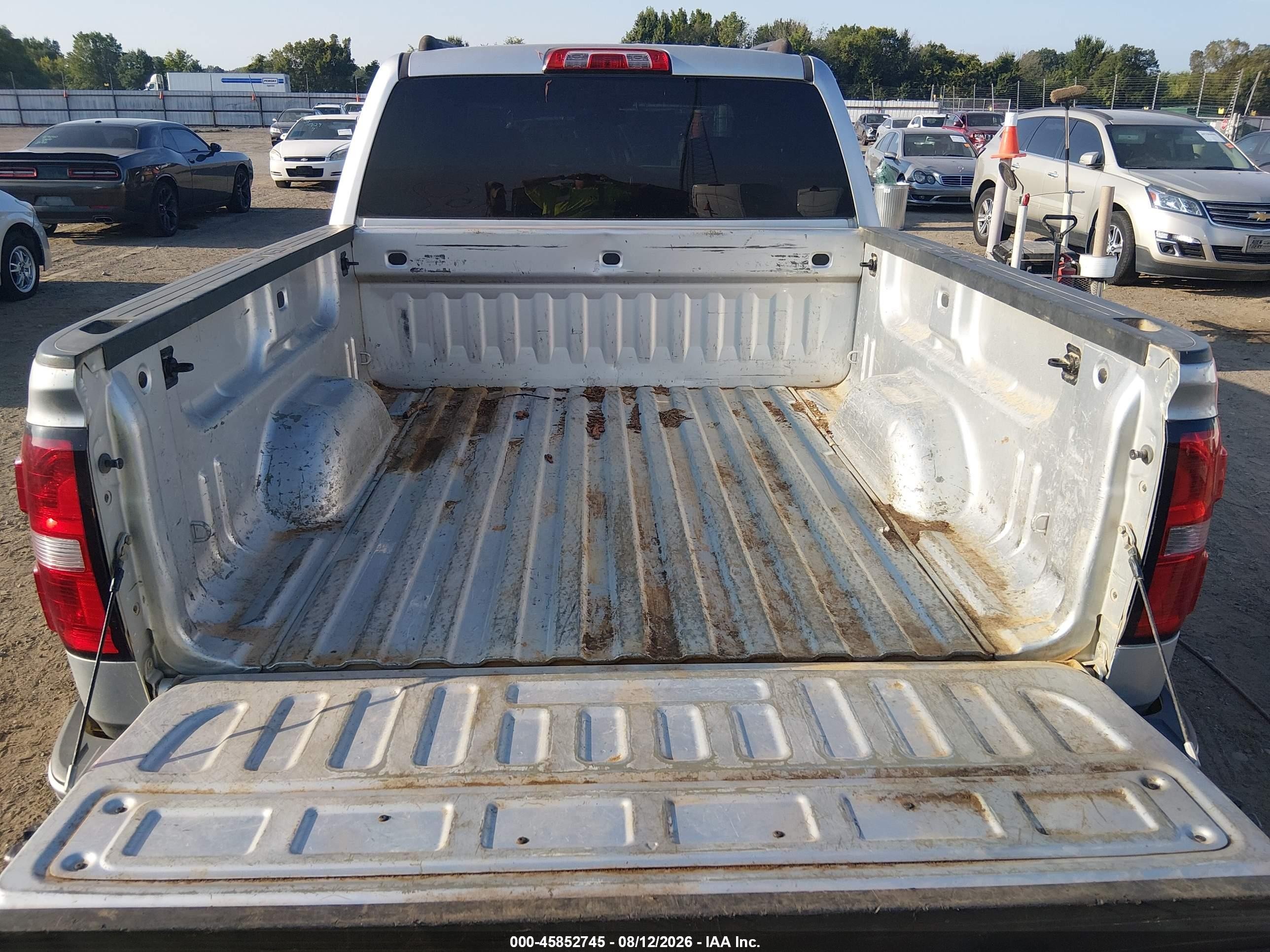 2014 Gmc Sierra 1500 Slt Серебряный vin: 3GTU2VEC6EG453828