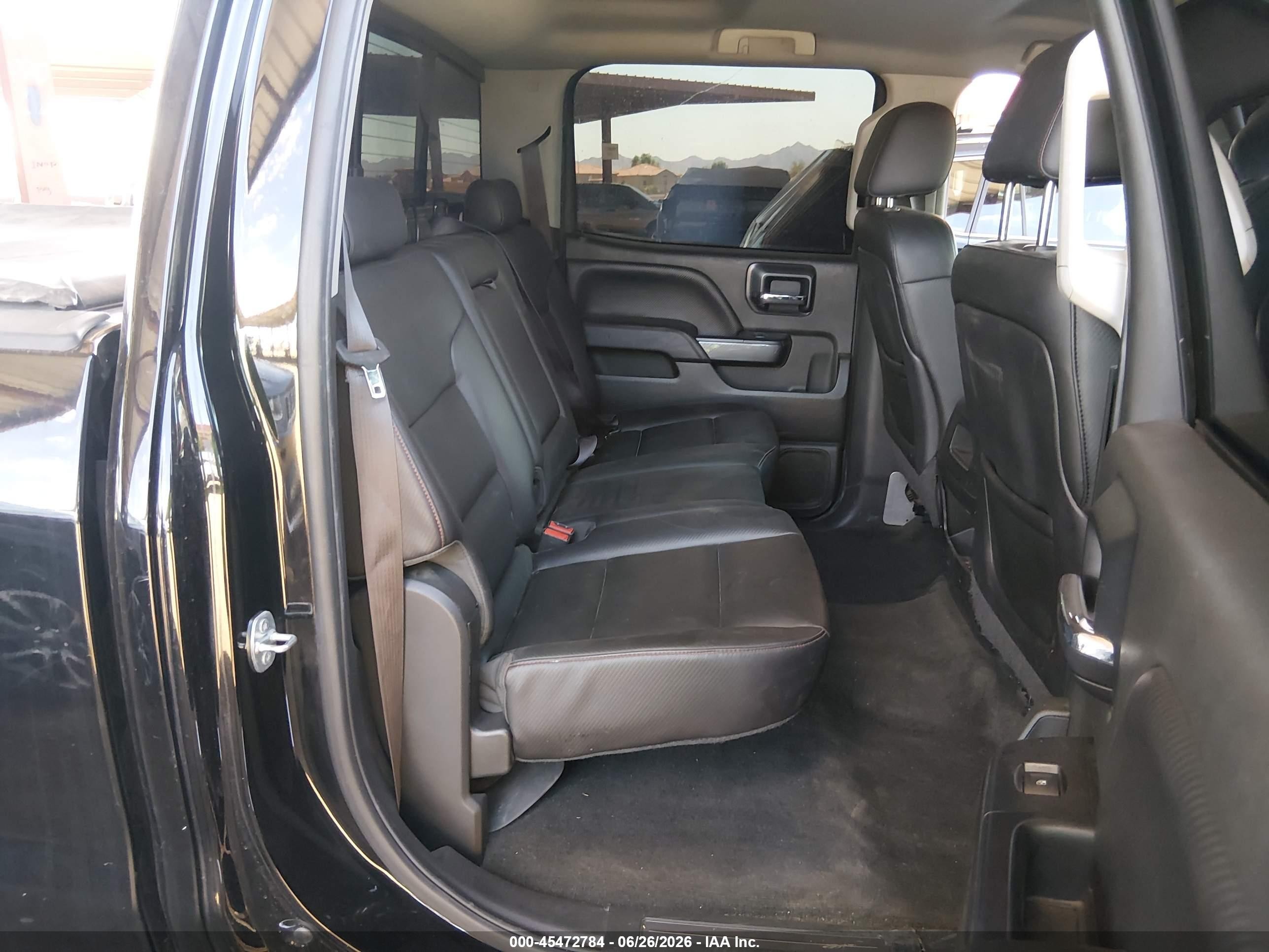 2014 Gmc Sierra 1500 Slt Black vin: 3GTU2VEC6EG571118