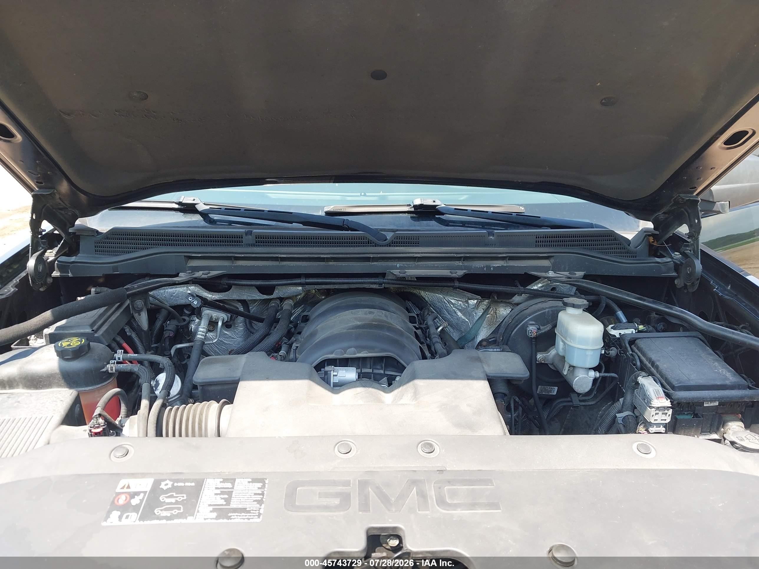 2015 Gmc Sierra 1500 Slt Черный vin: 3GTU2VEC6FG106968