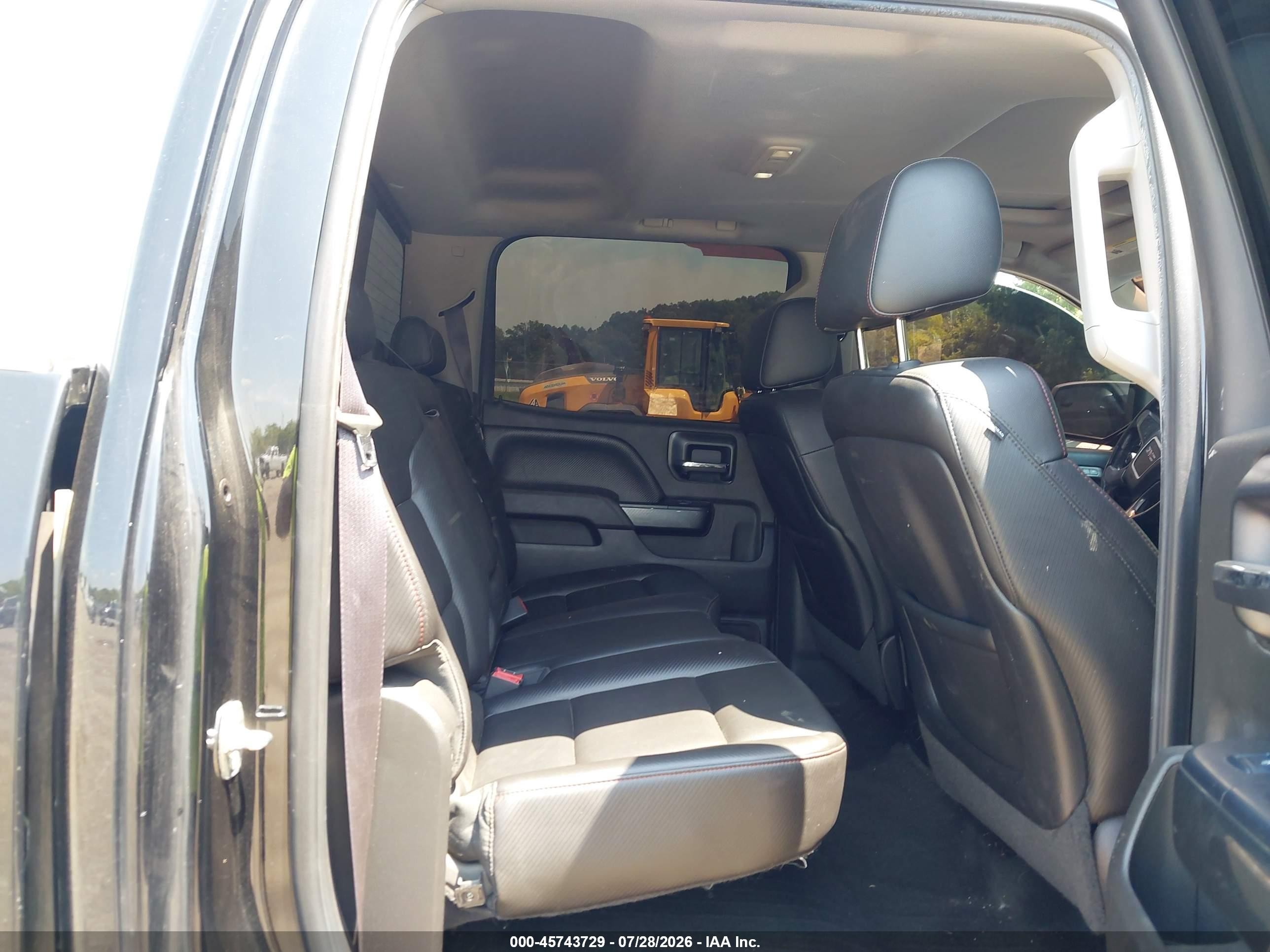 2015 Gmc Sierra 1500 Slt Черный vin: 3GTU2VEC6FG106968