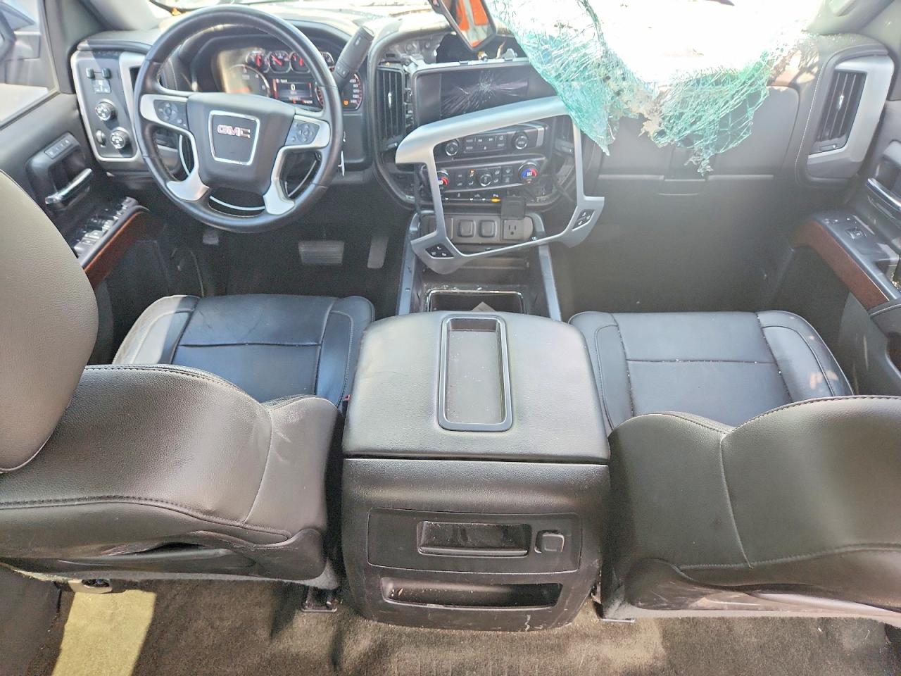 2015 Gmc Sierra K1500 Slt Gray vin: 3GTU2VEC6FG134608