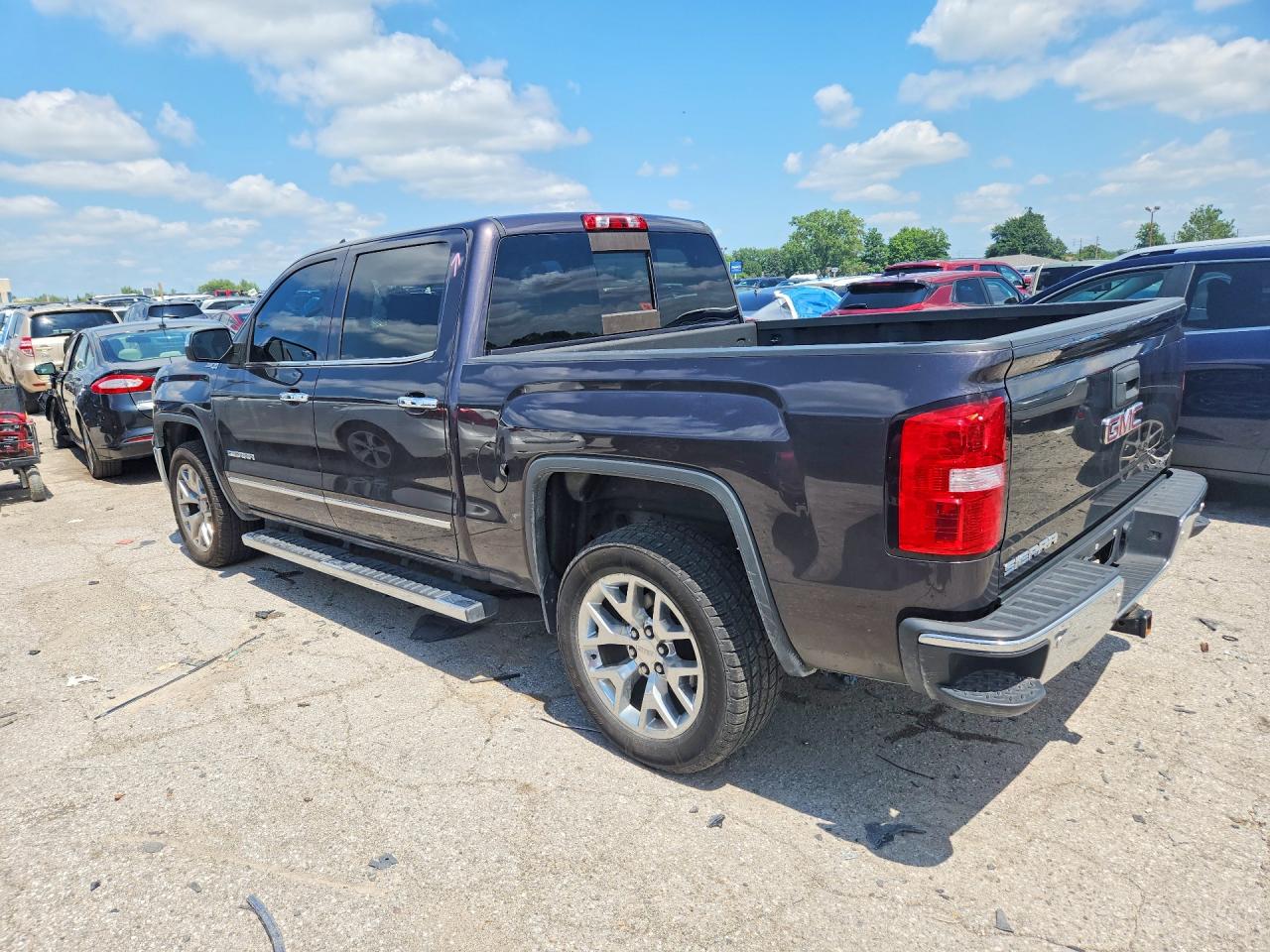2015 Gmc Sierra K1500 Slt Gray vin: 3GTU2VEC6FG134608