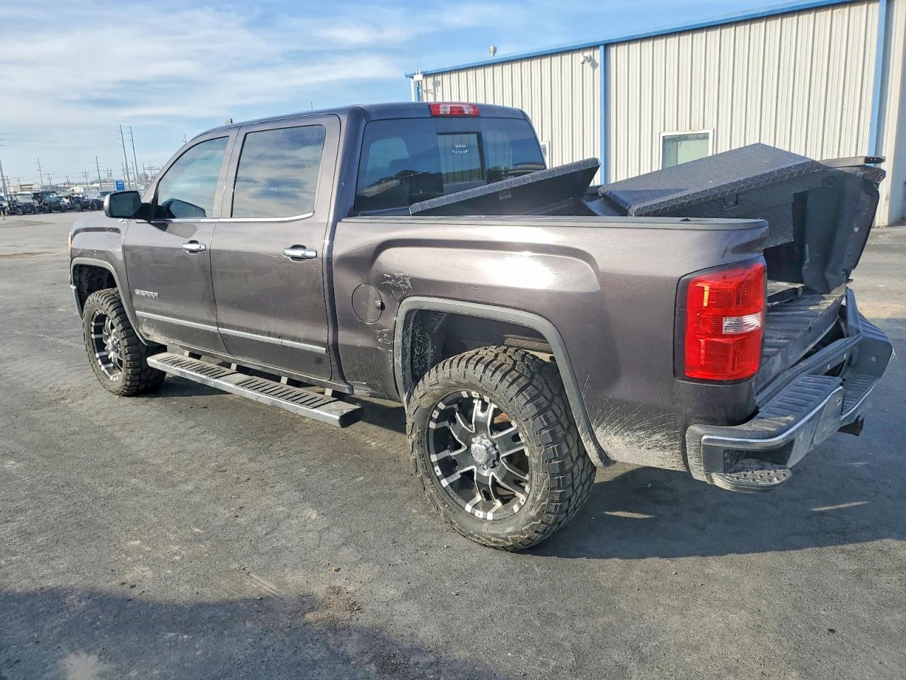 2015 Gmc Sierra K1500 Slt Gray vin: 3GTU2VEC6FG151473