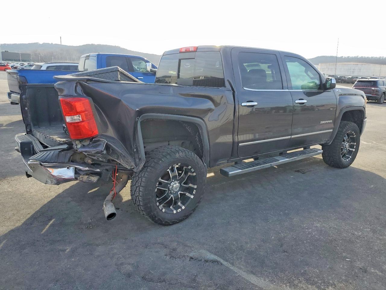 2015 Gmc Sierra K1500 Slt Gray vin: 3GTU2VEC6FG151473