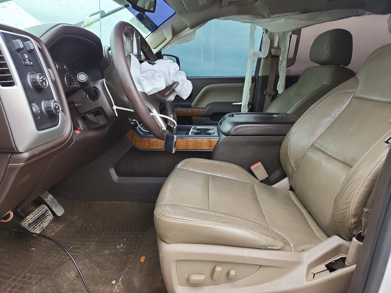 2015 Gmc Sierra K1500 Slt White vin: 3GTU2VEC6FG231436