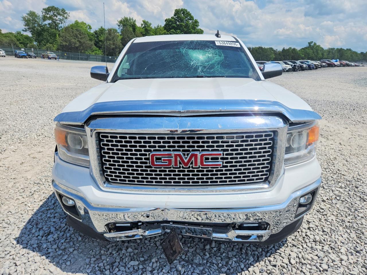 2015 Gmc Sierra K1500 Slt Белый vin: 3GTU2VEC6FG404260