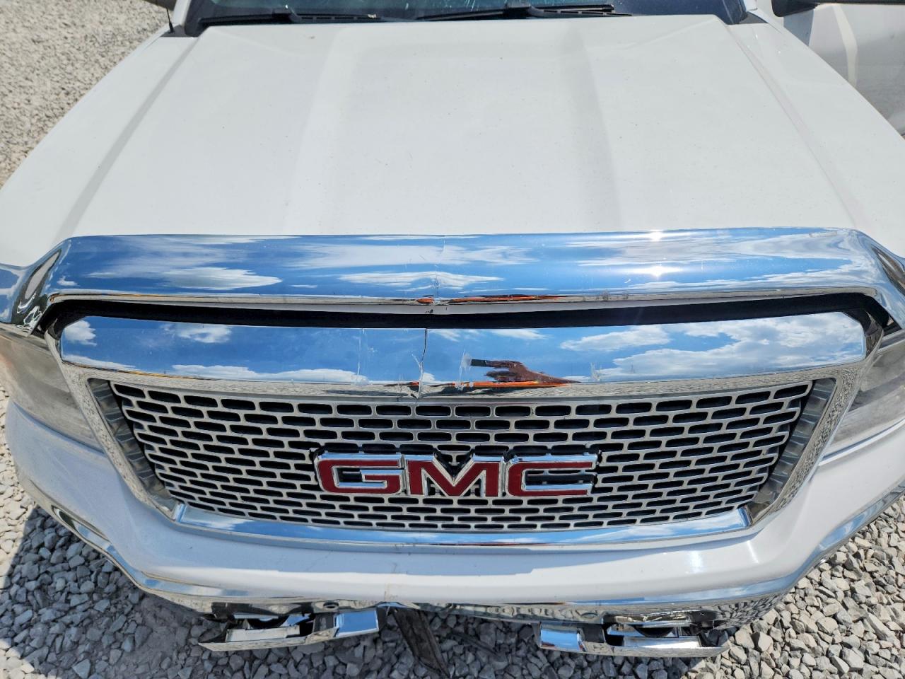 2015 Gmc Sierra K1500 Slt Белый vin: 3GTU2VEC6FG404260