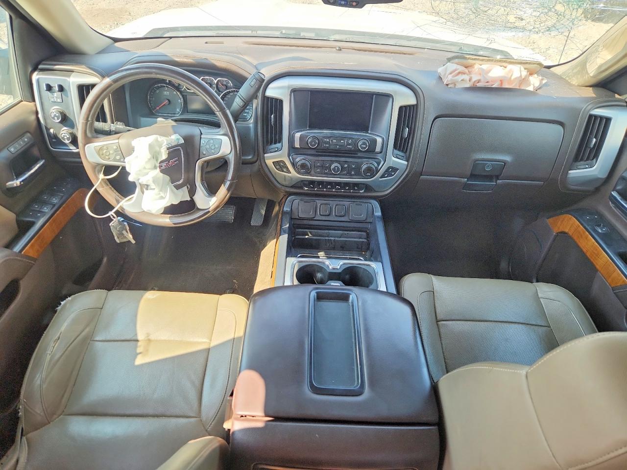 2014 Gmc Sierra K1500 Slt Белый vin: 3GTU2VEC7EG163727