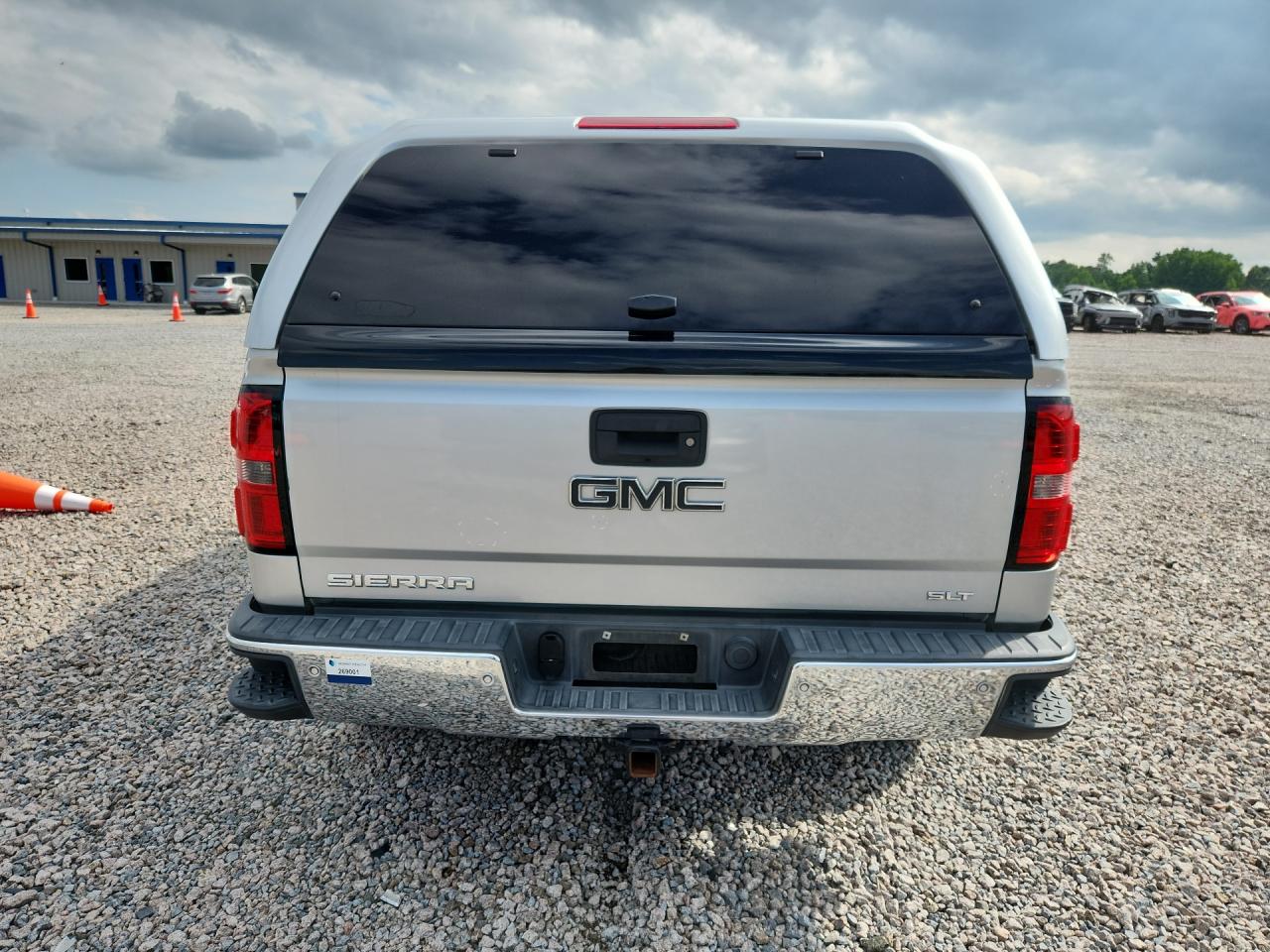 2014 Gmc Sierra K1500 Slt Silver vin: 3GTU2VEC7EG198381