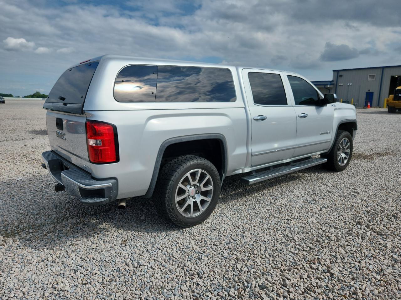 2014 Gmc Sierra K1500 Slt Silver vin: 3GTU2VEC7EG198381