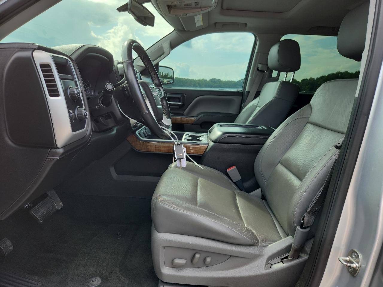 2014 Gmc Sierra K1500 Slt Silver vin: 3GTU2VEC7EG198381