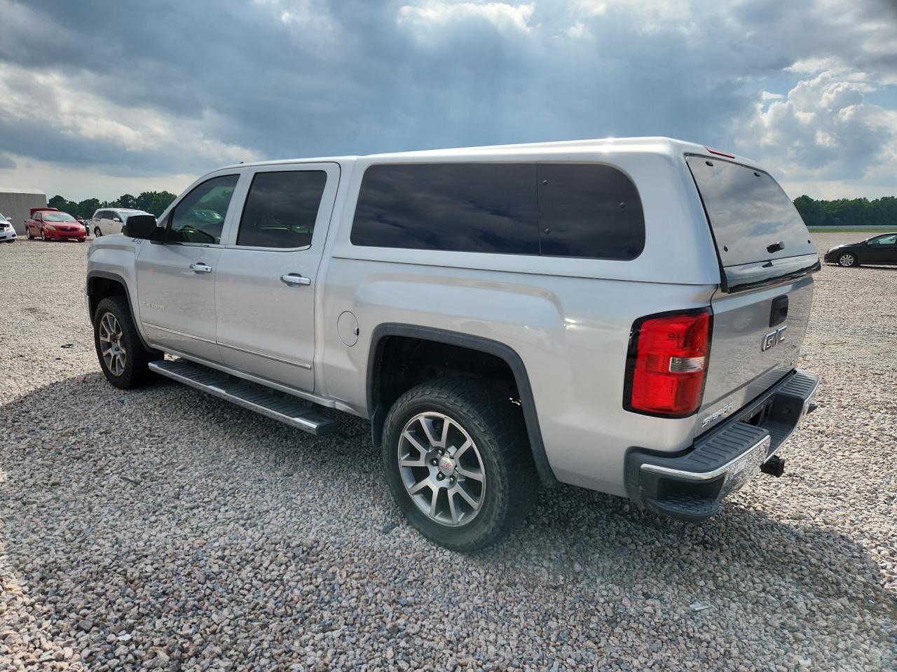 2014 Gmc Sierra K1500 Slt Silver vin: 3GTU2VEC7EG198381