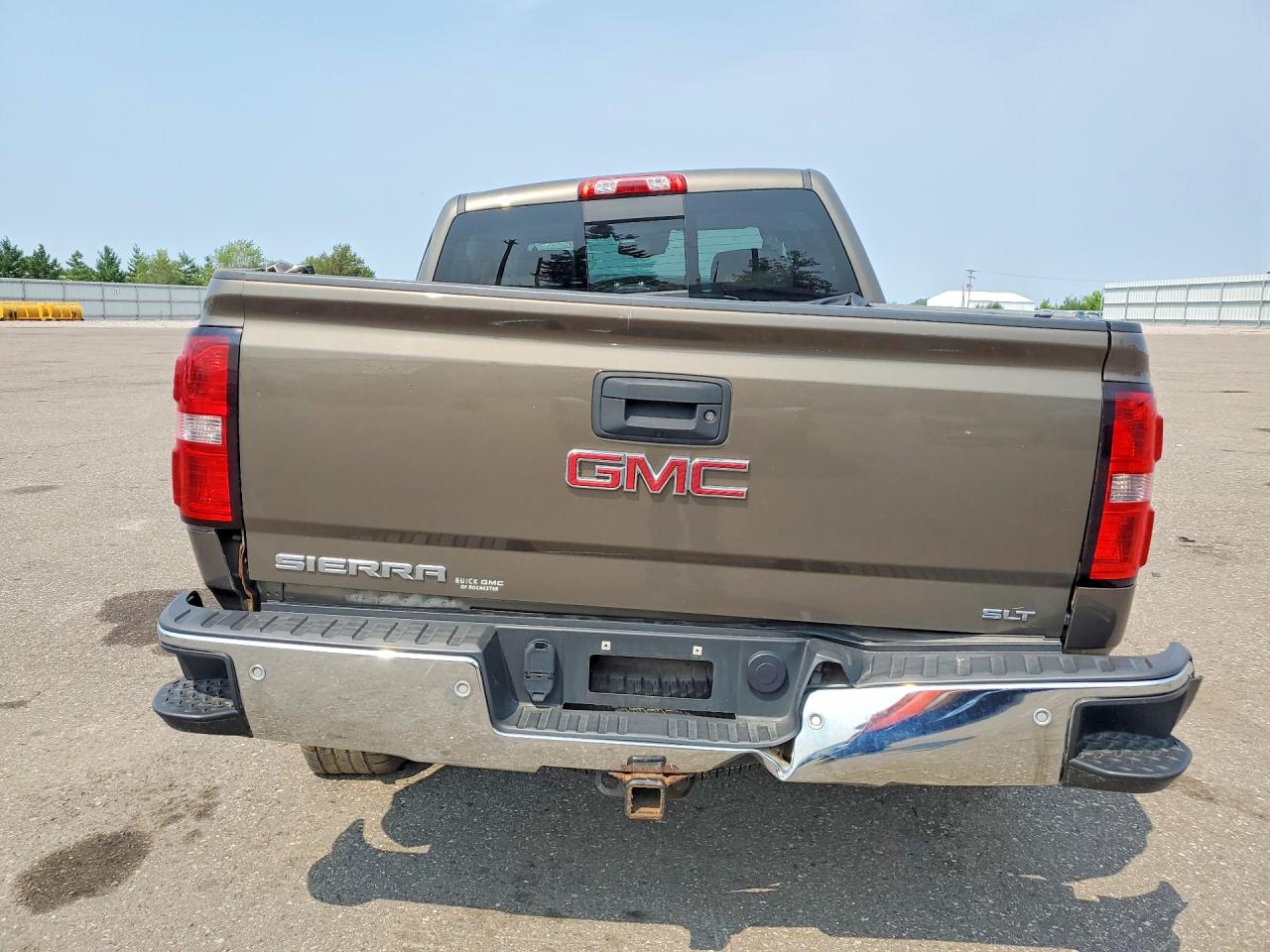 2014 Gmc Sierra K1500 Slt Brown vin: 3GTU2VEC7EG215096