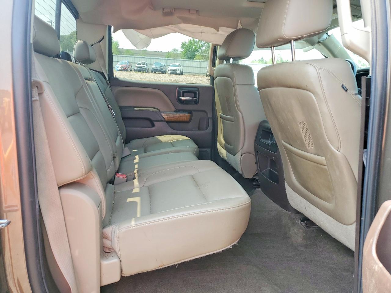 2014 Gmc Sierra K1500 Slt Brown vin: 3GTU2VEC7EG215096