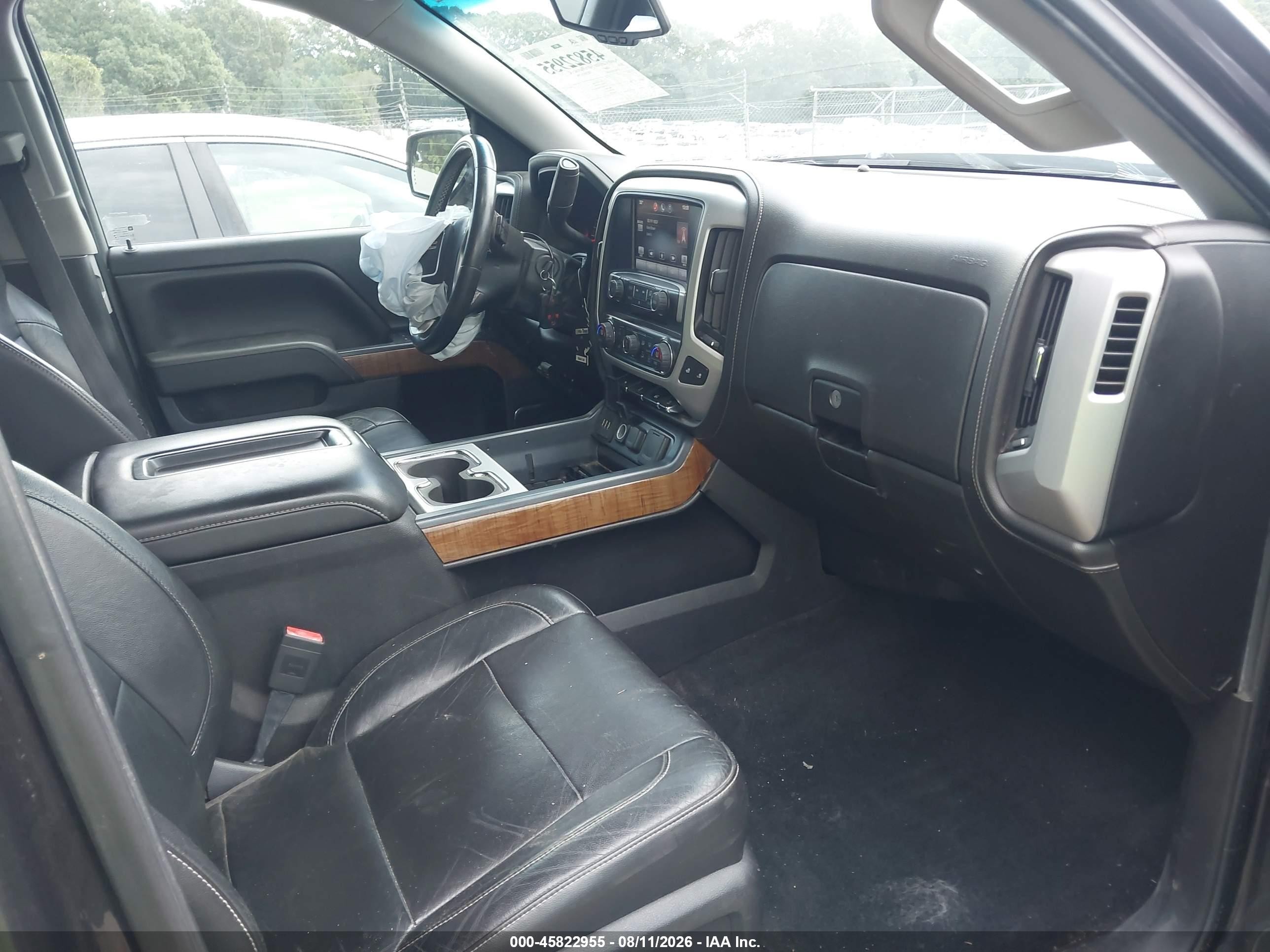 2014 Gmc Sierra 1500 Slt Серый vin: 3GTU2VEC7EG262905