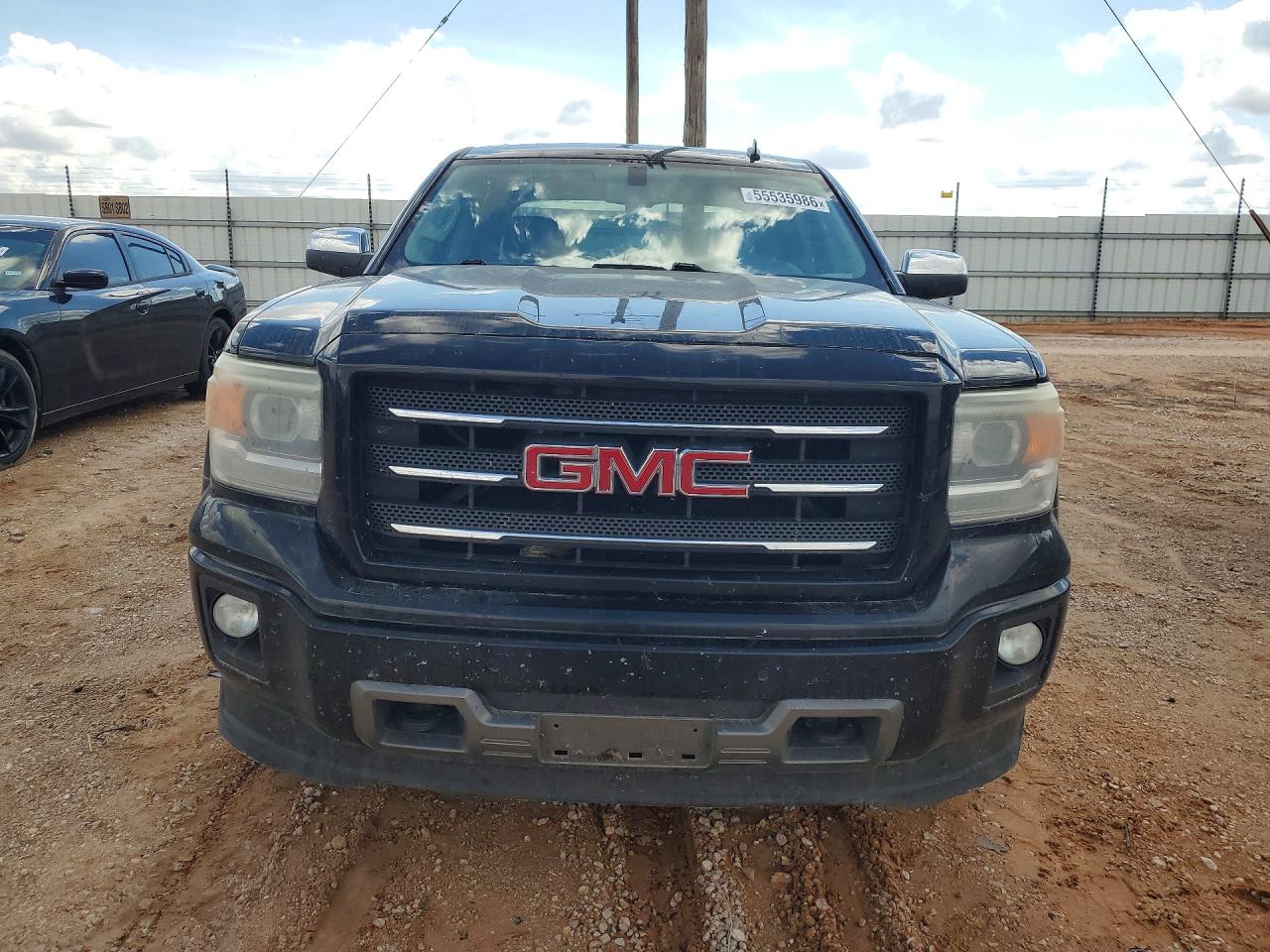 2014 Gmc Sierra K1500 Slt Black vin: 3GTU2VEC7EG440084