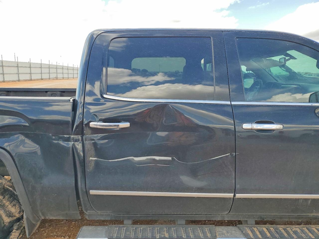 2014 Gmc Sierra K1500 Slt Black vin: 3GTU2VEC7EG440084