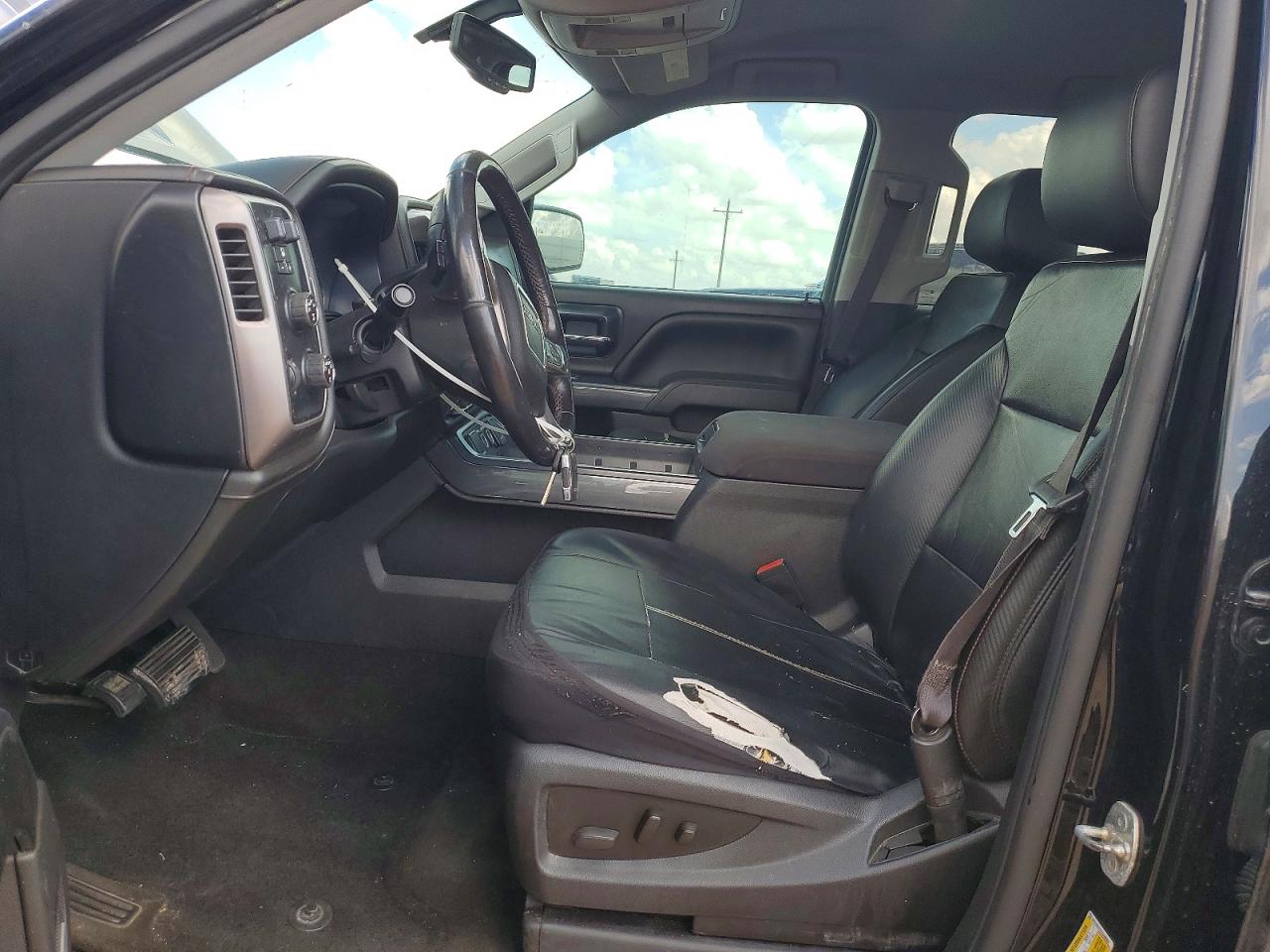 2014 Gmc Sierra K1500 Slt Black vin: 3GTU2VEC7EG440084
