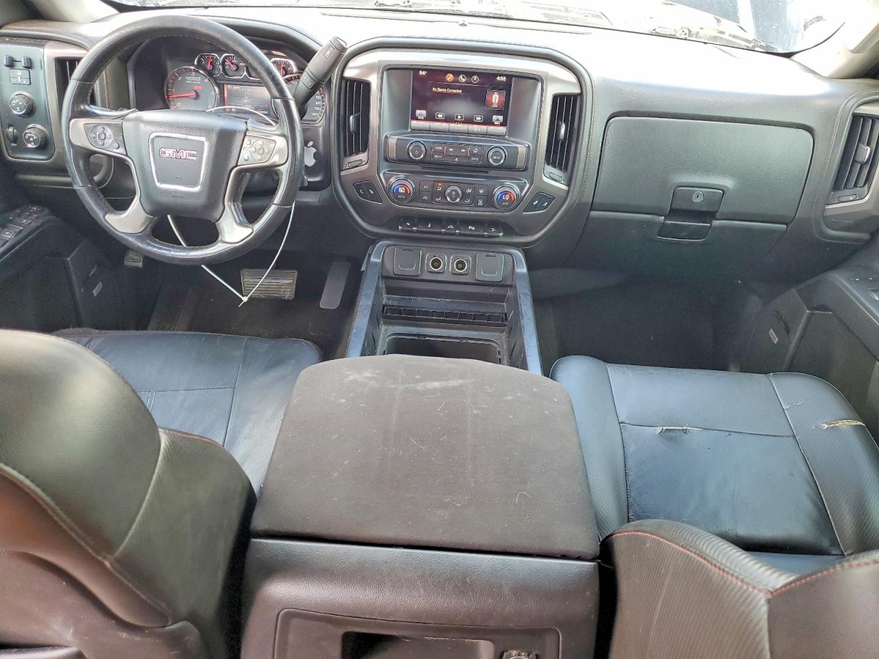 2014 Gmc Sierra K1500 Slt Black vin: 3GTU2VEC7EG440084
