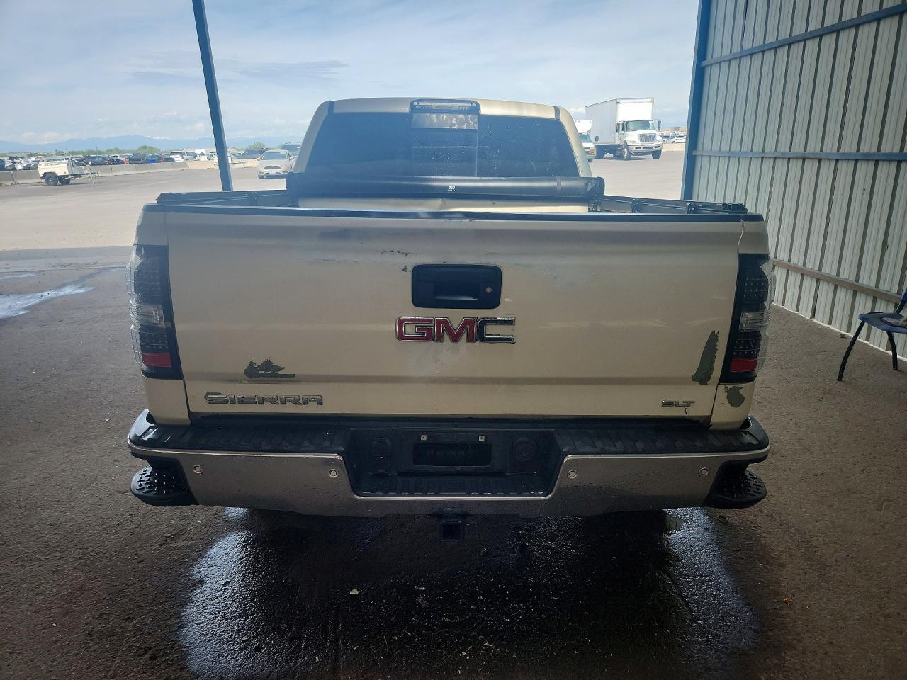 2014 Gmc Sierra K1500 Slt Белый vin: 3GTU2VEC7EG547197