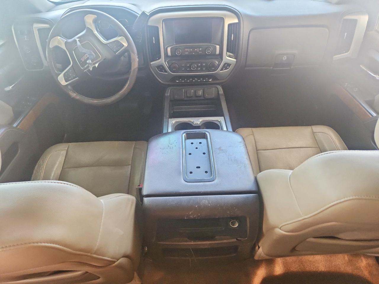 2014 Gmc Sierra K1500 Slt Белый vin: 3GTU2VEC7EG547197