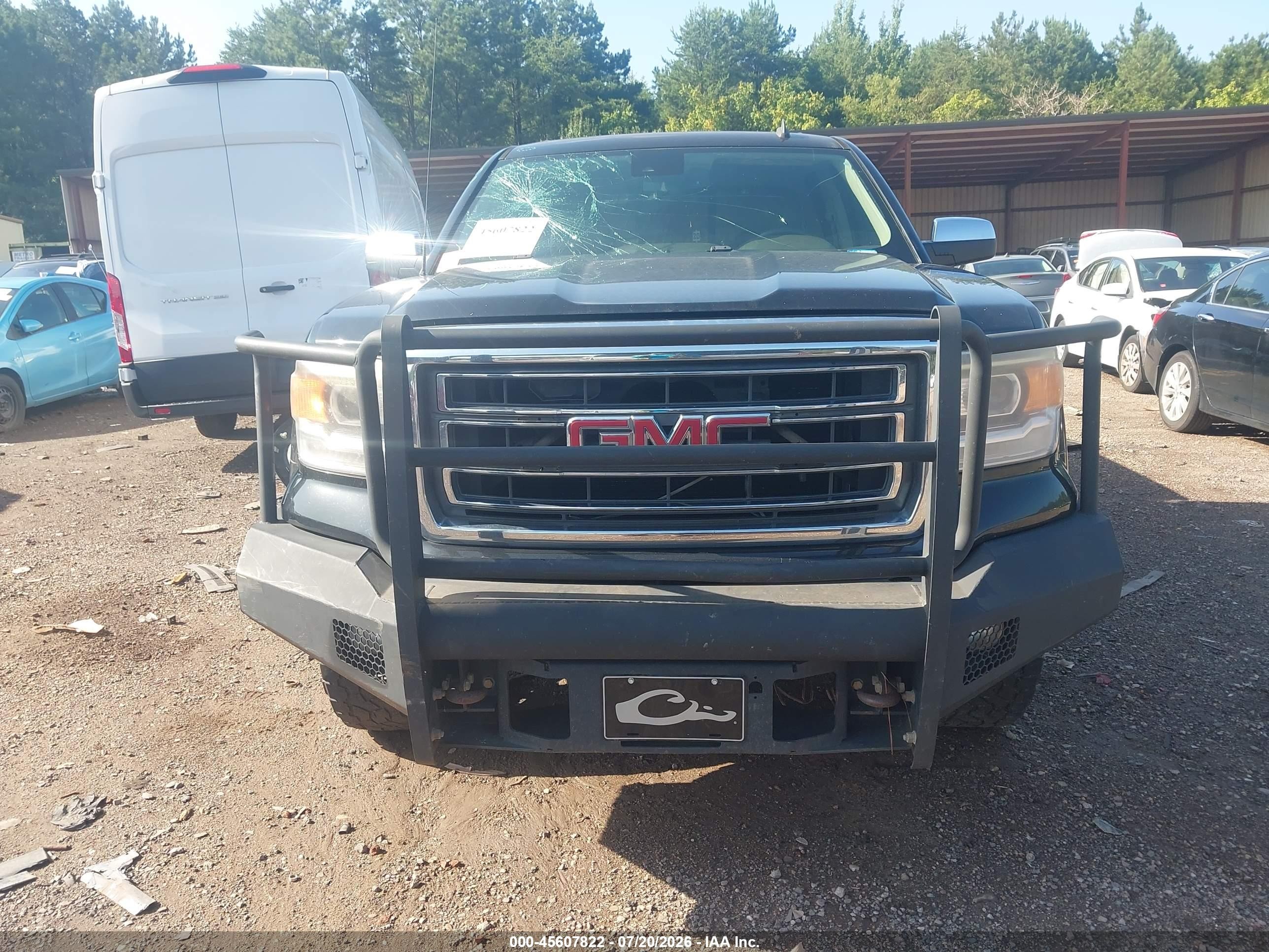 2014 Gmc Sierra 1500 Slt Black vin: 3GTU2VEC7EG555753