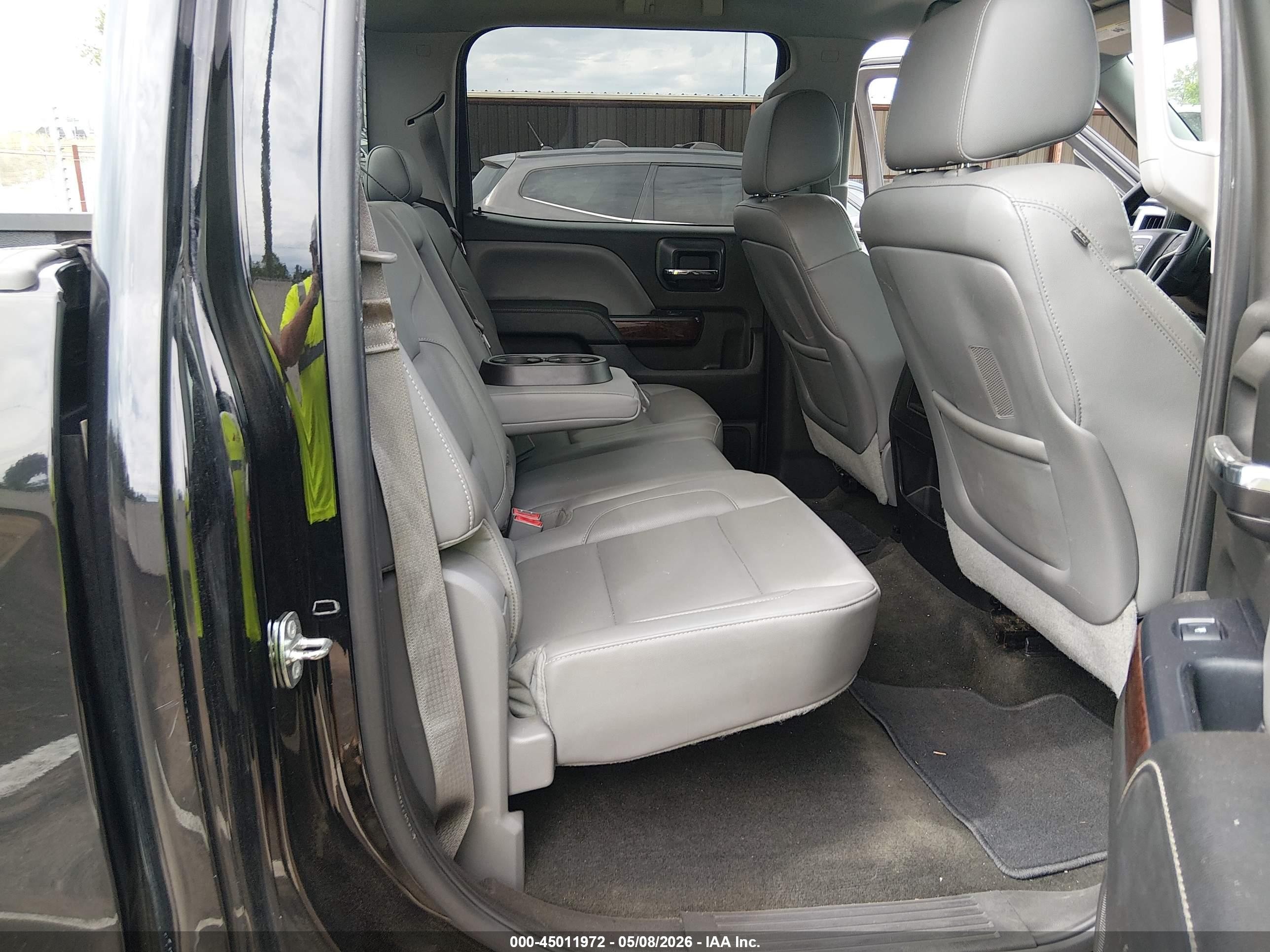 2014 Gmc Sierra 1500 Slt Черный vin: 3GTU2VEC7EG570303