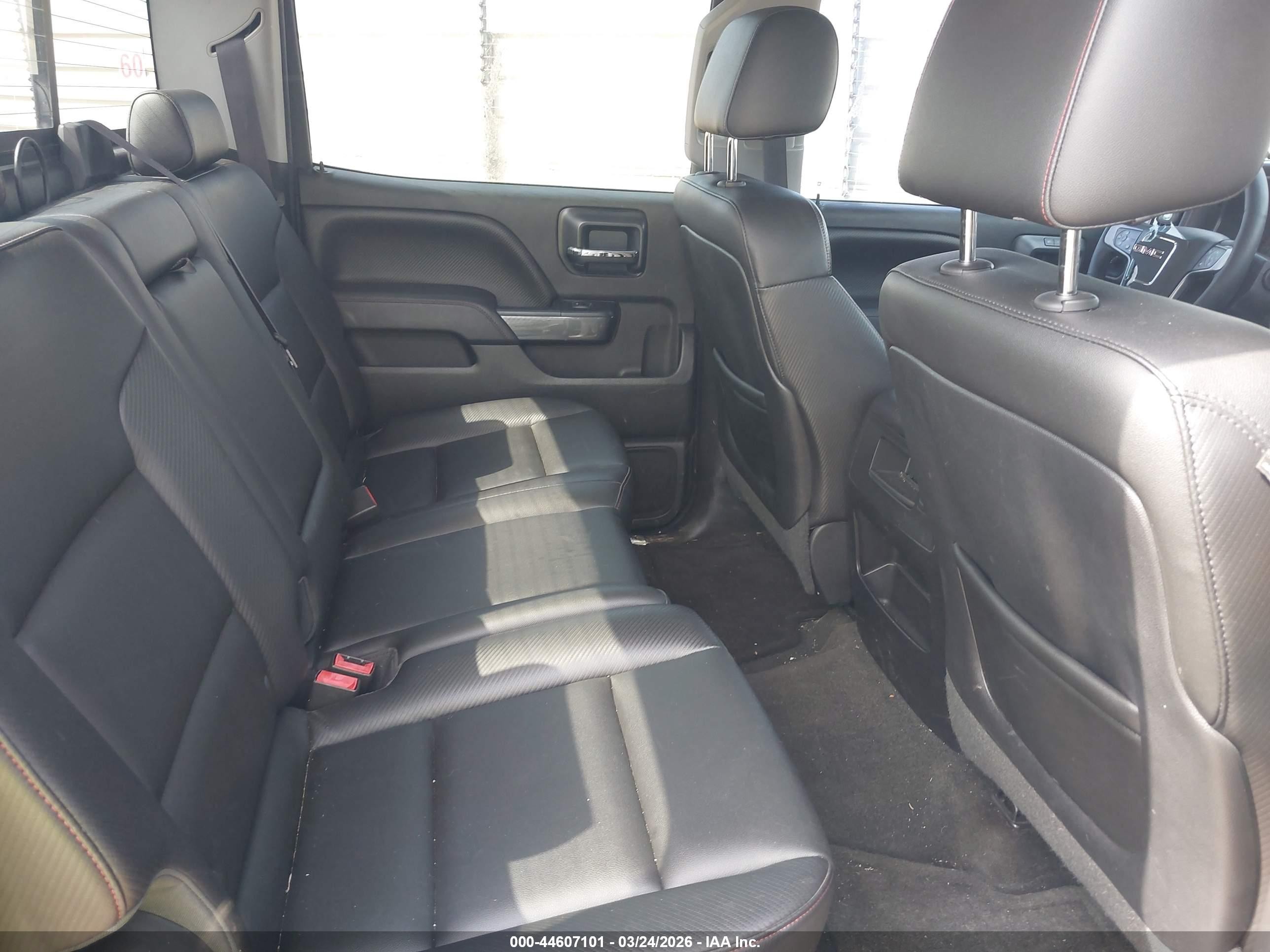 2015 Gmc Sierra 1500 Slt Black vin: 3GTU2VEC7FG123844