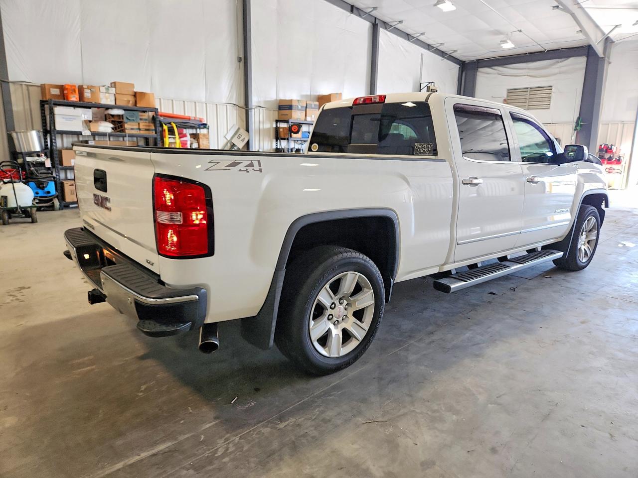 2015 Gmc Siera15004wd White vin: 3GTU2VEC7FG172882