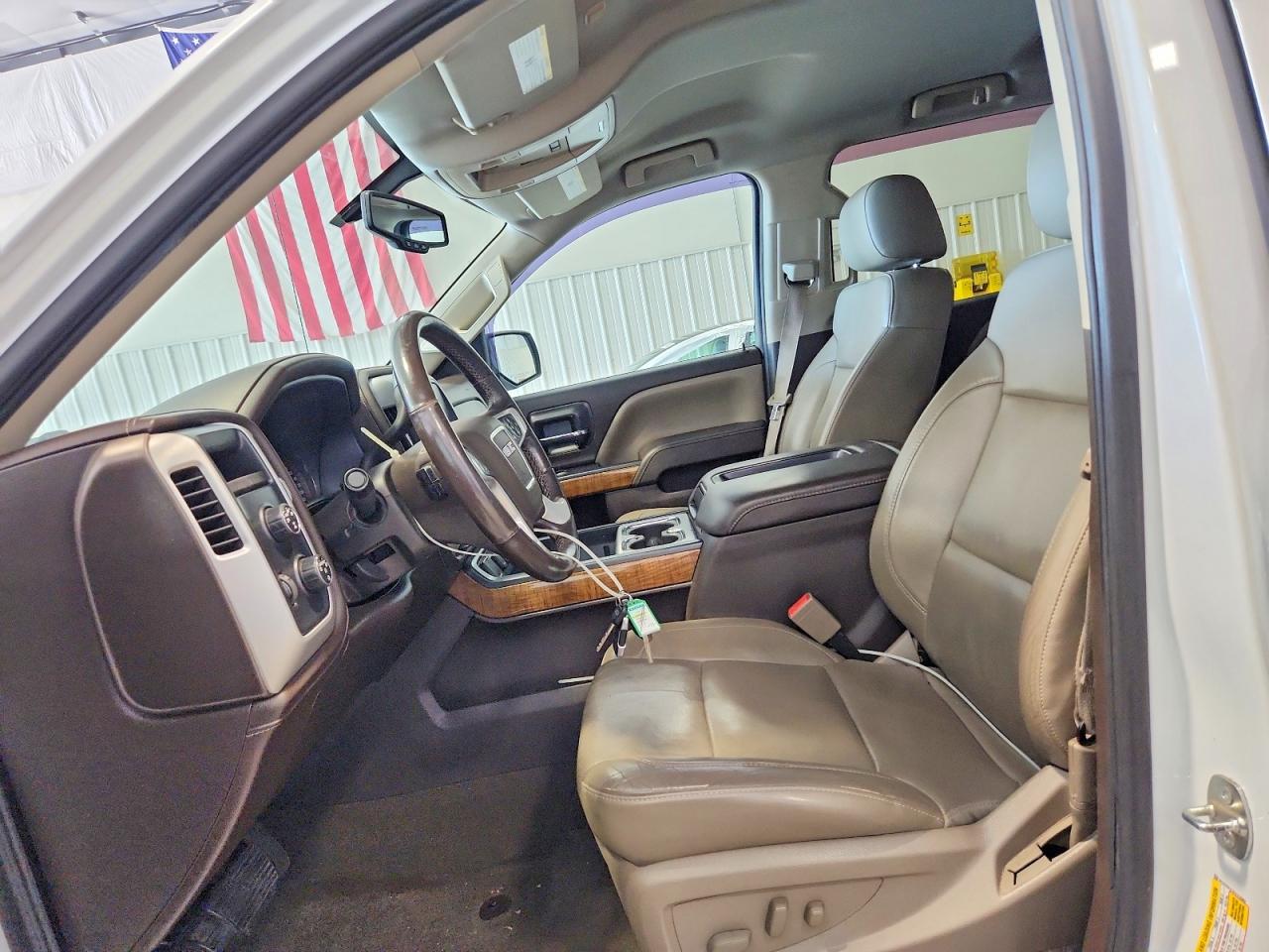 2015 Gmc Siera15004wd White vin: 3GTU2VEC7FG172882