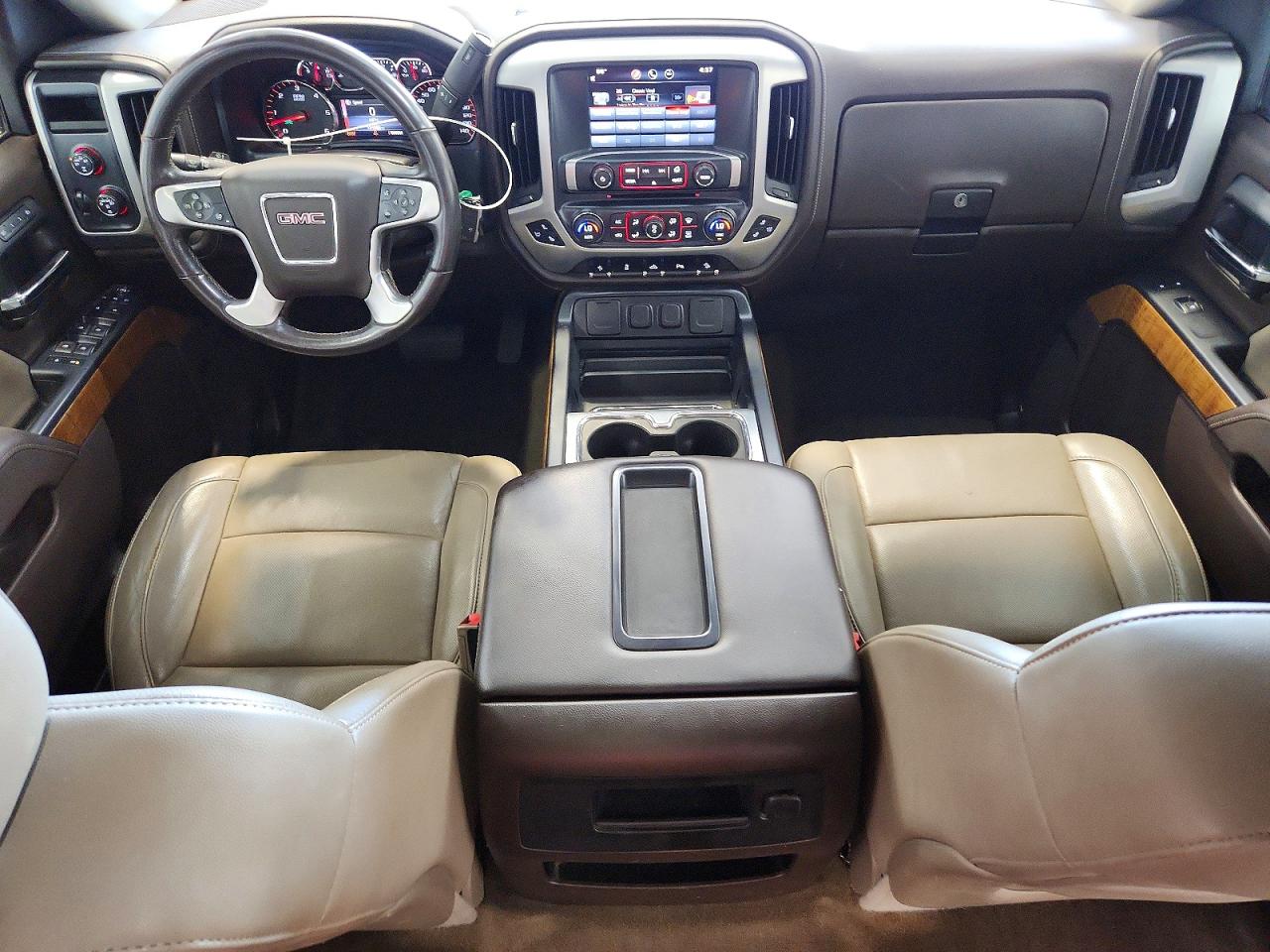 2015 Gmc Siera15004wd White vin: 3GTU2VEC7FG172882