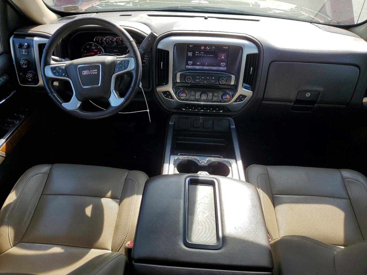 2015 Gmc Sierra K1500 Slt Red vin: 3GTU2VEC7FG182229