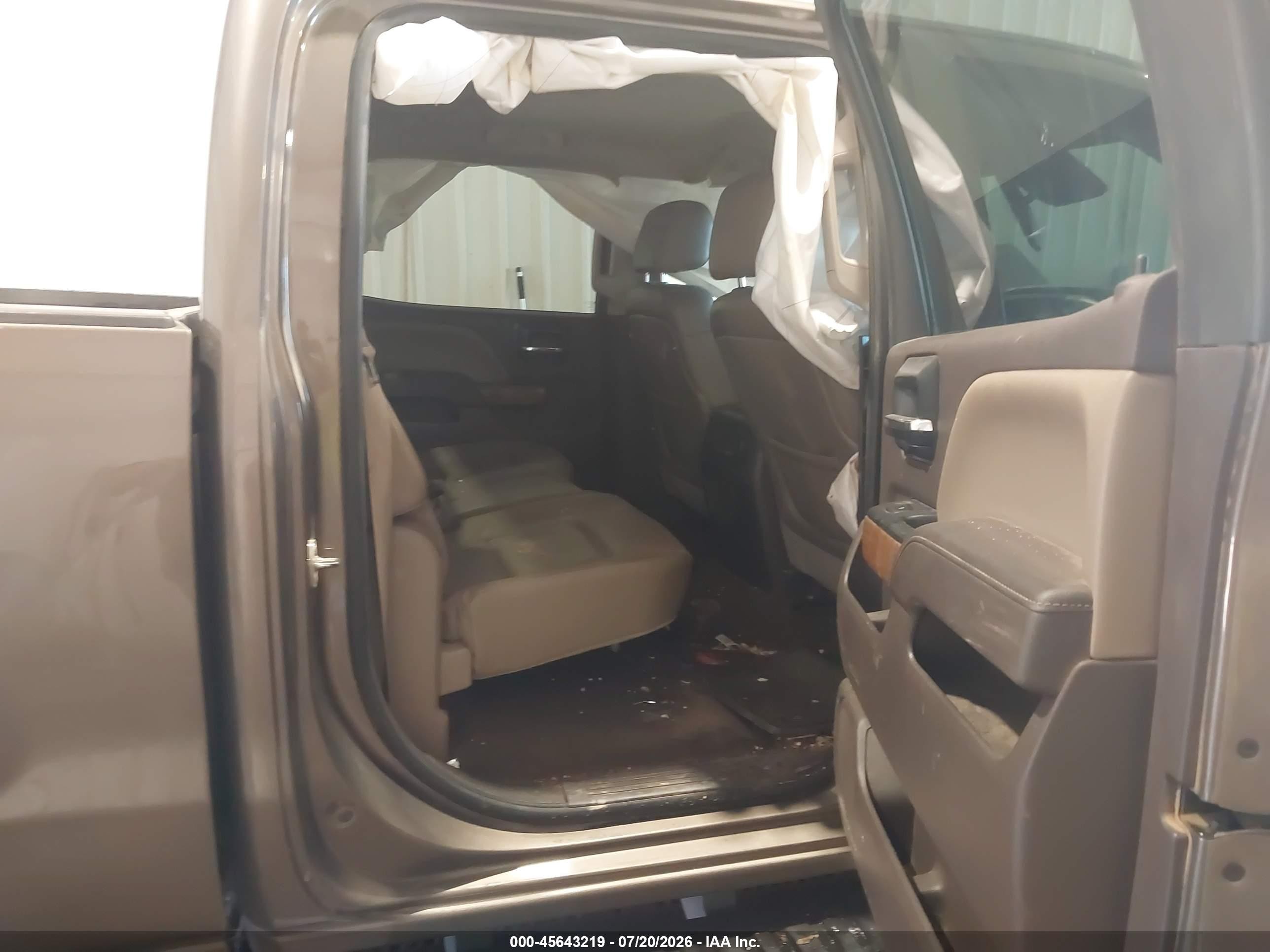 2015 Gmc Sierra 1500 Slt Коричневый vin: 3GTU2VEC7FG238380