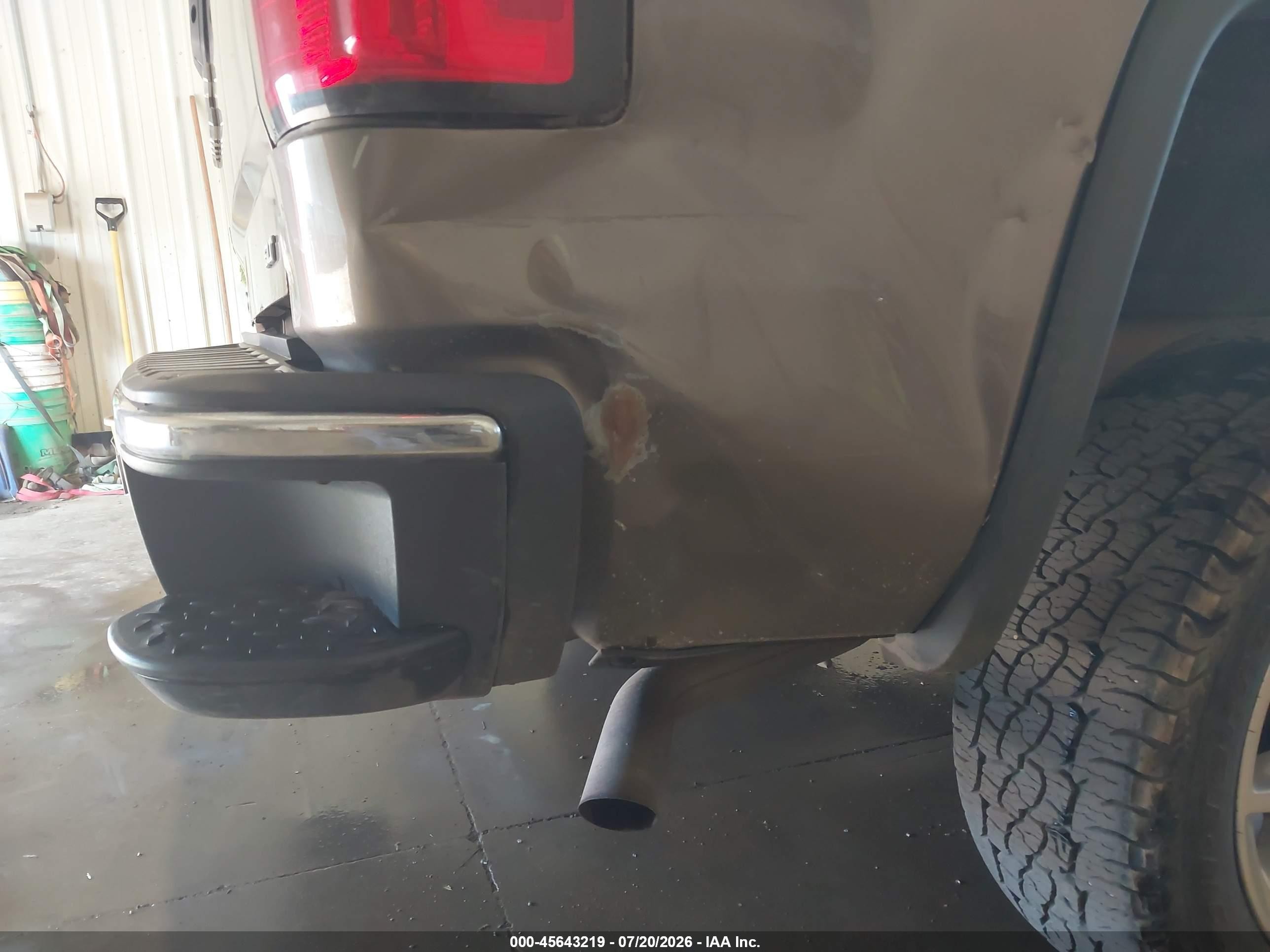 2015 Gmc Sierra 1500 Slt Коричневый vin: 3GTU2VEC7FG238380