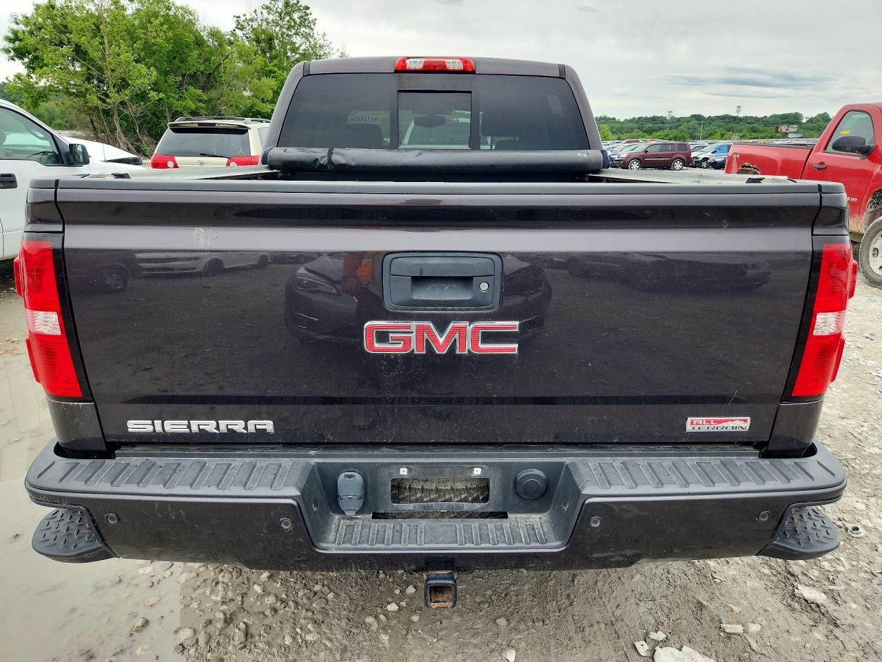 2015 Gmc Sierra K1500 Slt Gray vin: 3GTU2VEC7FG253879