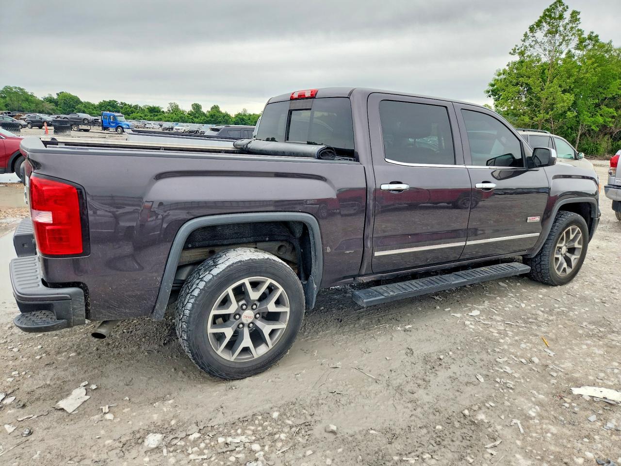 2015 Gmc Sierra K1500 Slt Gray vin: 3GTU2VEC7FG253879