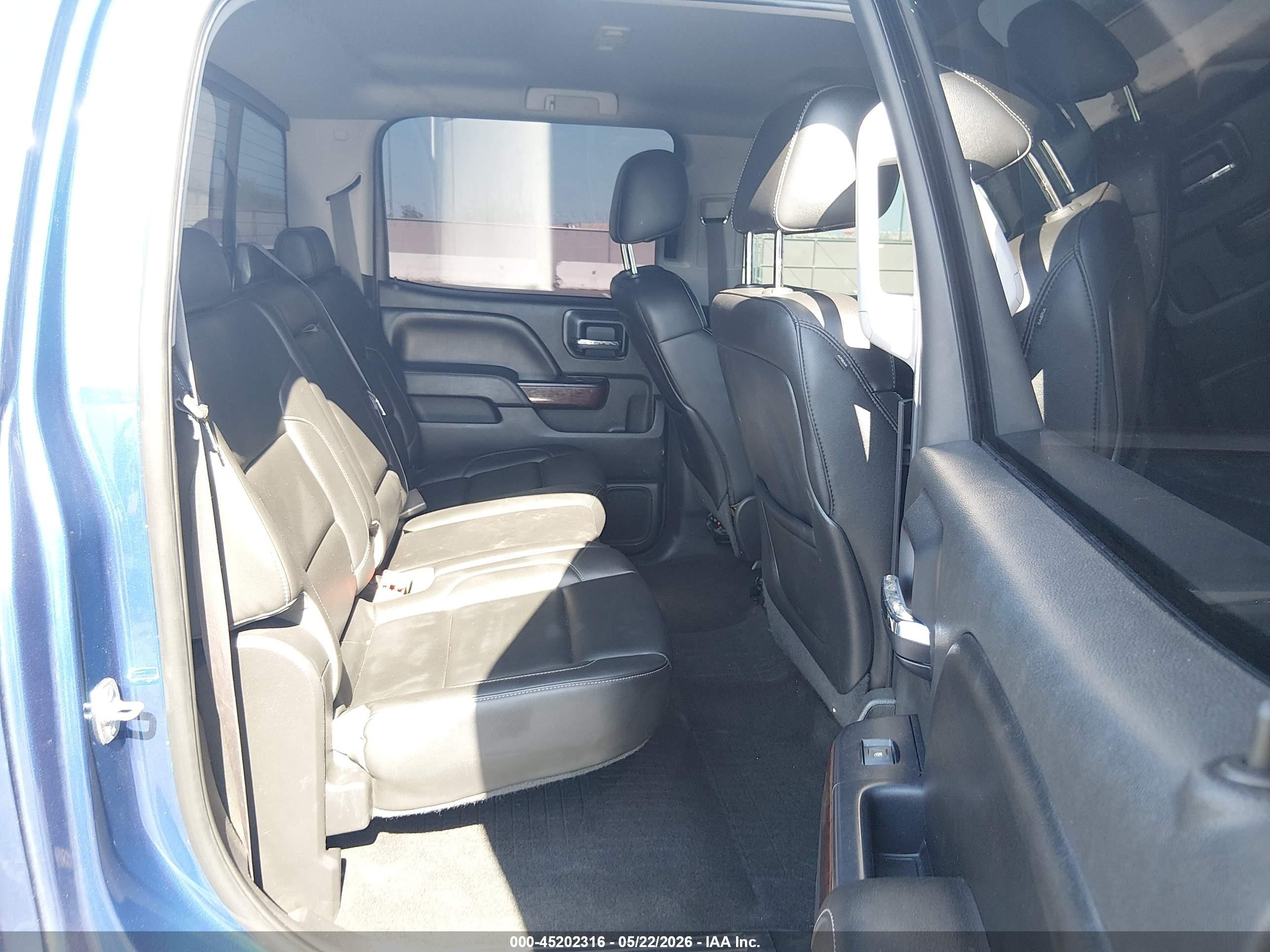 2015 Gmc Sierra 1500 Slt Blue vin: 3GTU2VEC7FG274814