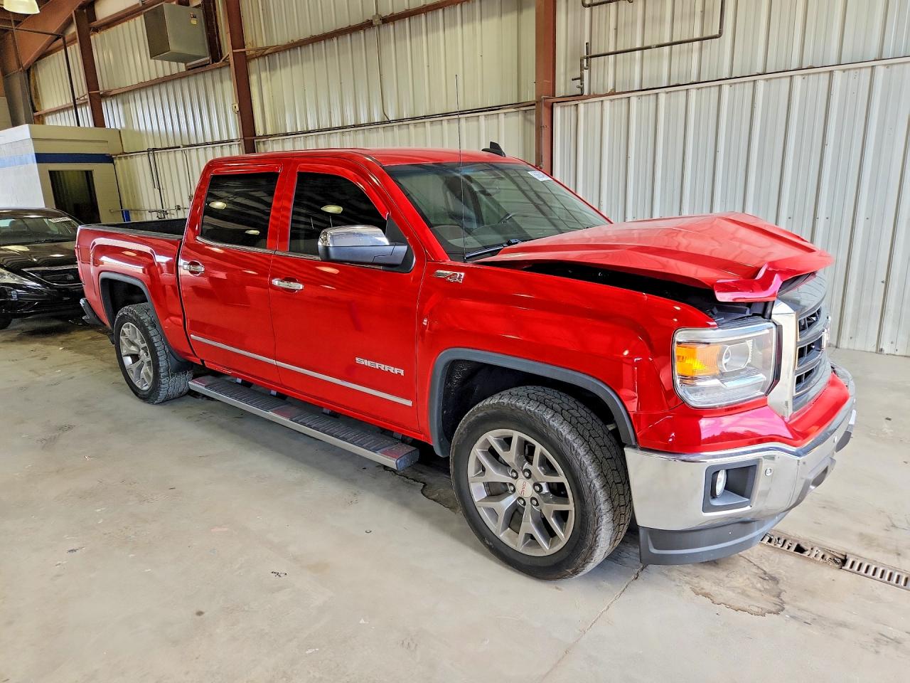 2015 Gmc Sierra K1500 Slt Red vin: 3GTU2VEC7FG413629